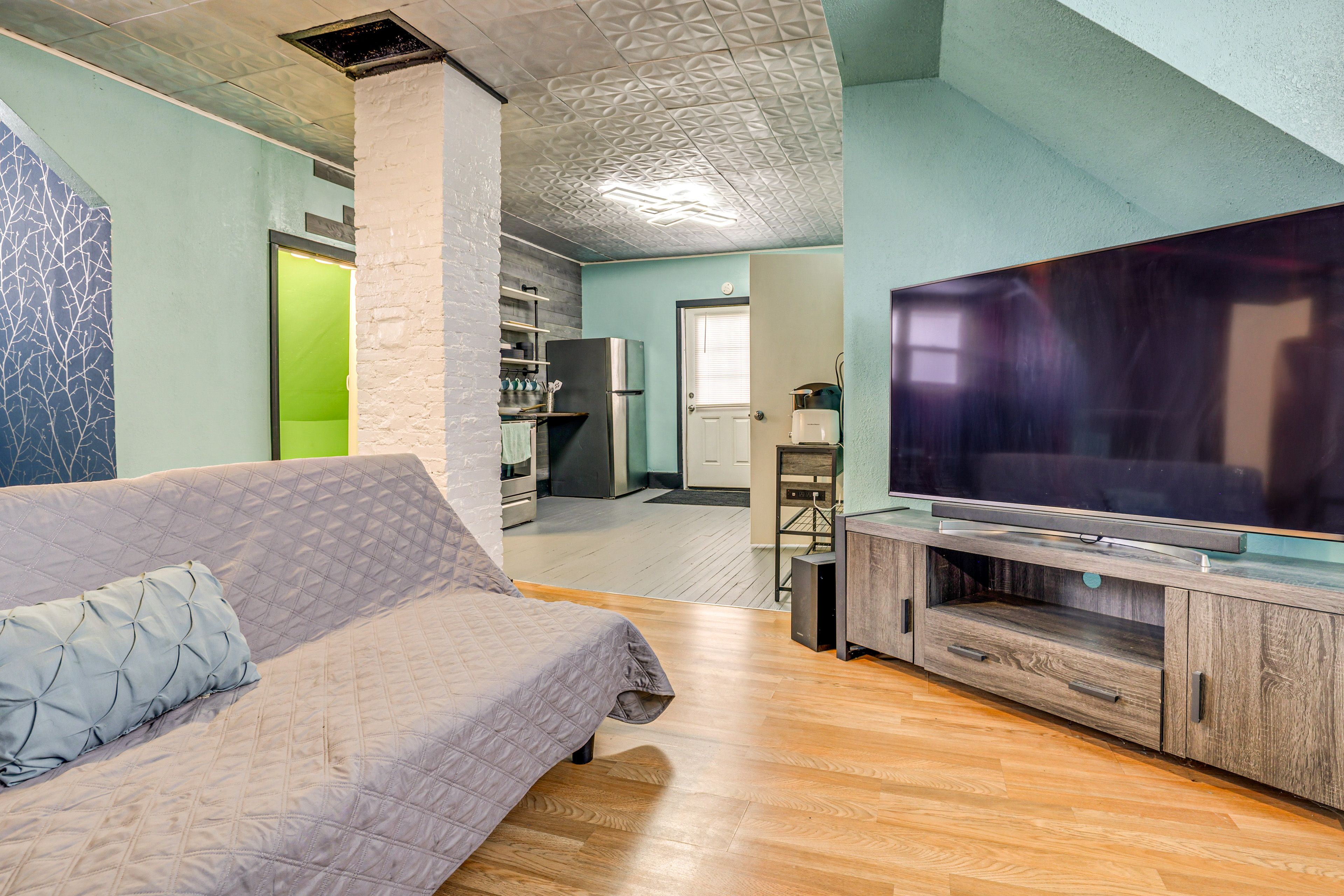 Cadillac Vacation Rental | 1BR | 1BA | Stairs Required | 1,000 Sq Ft