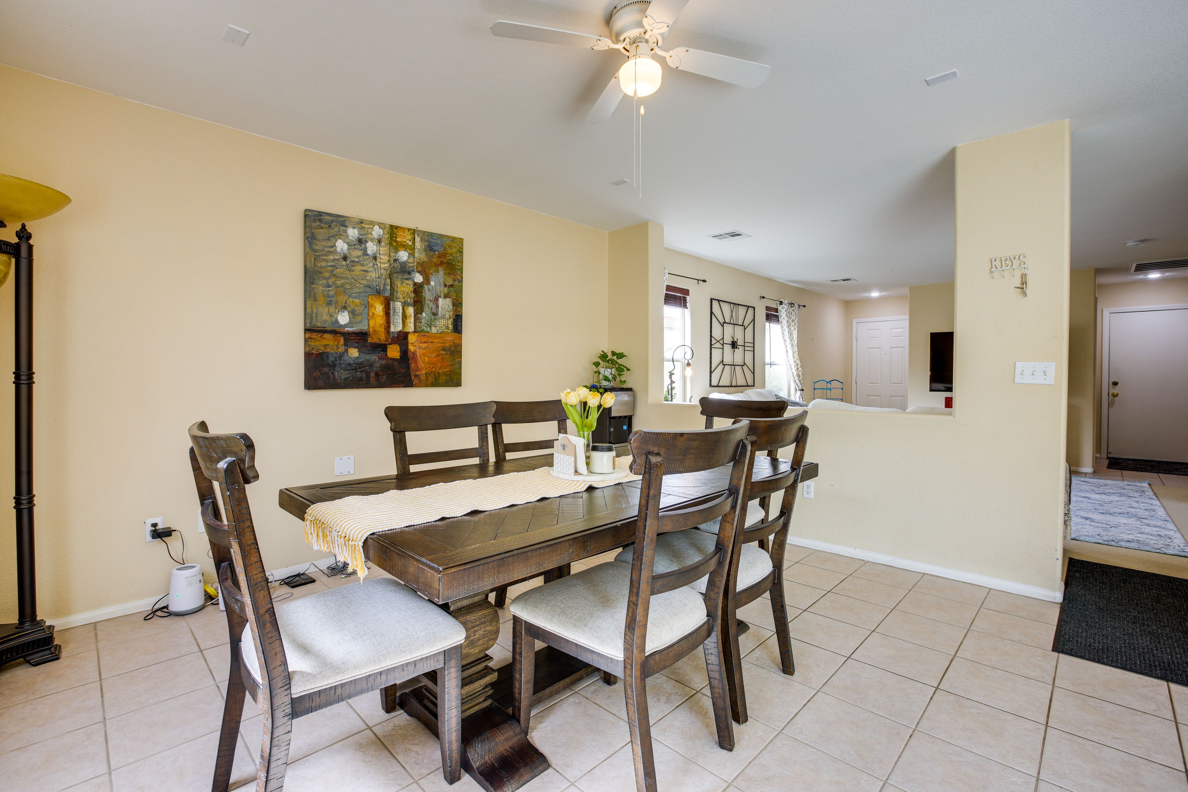 Dining Area | Dishware & Flatware | 1st Floor