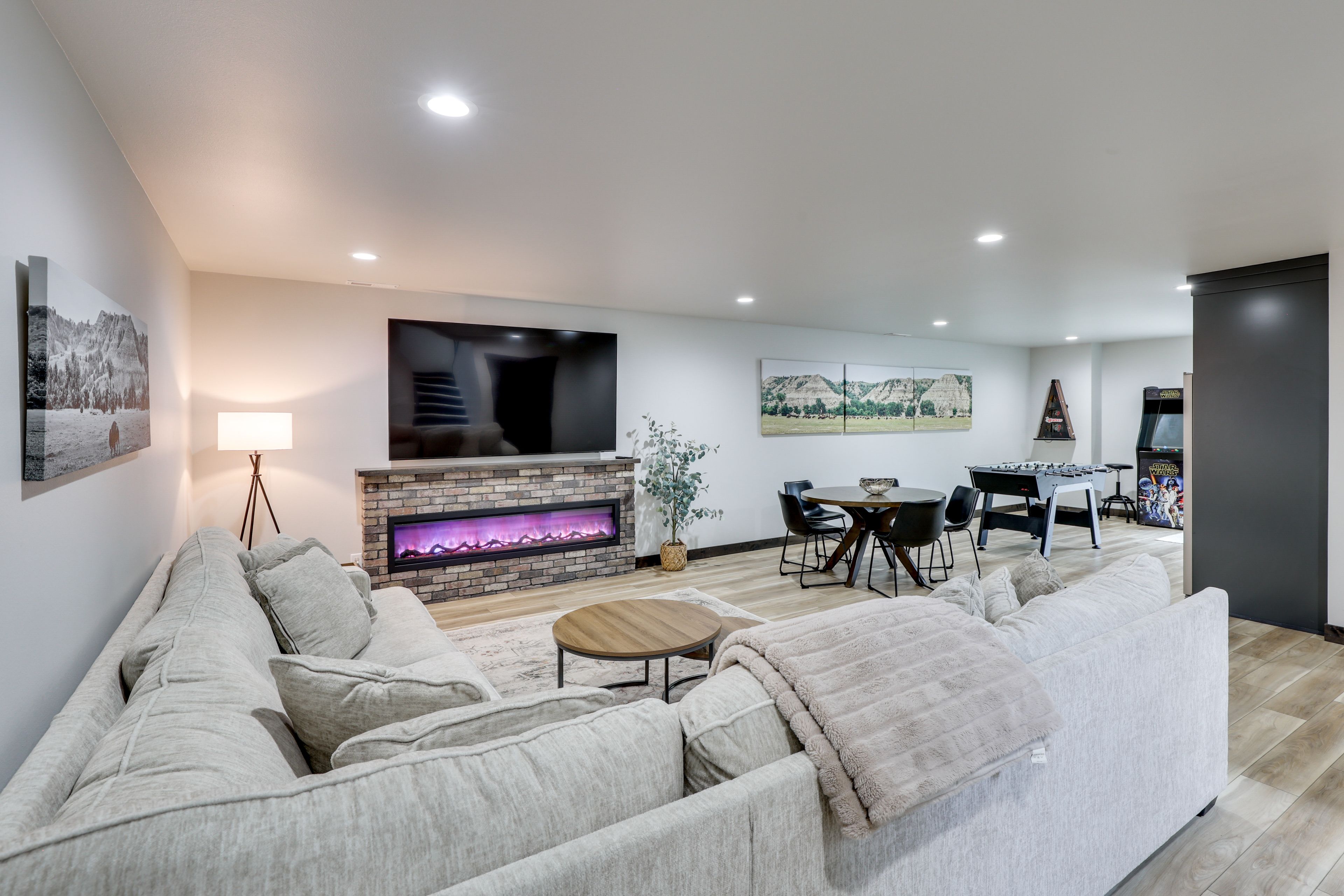 Game Room | Electric Fireplace