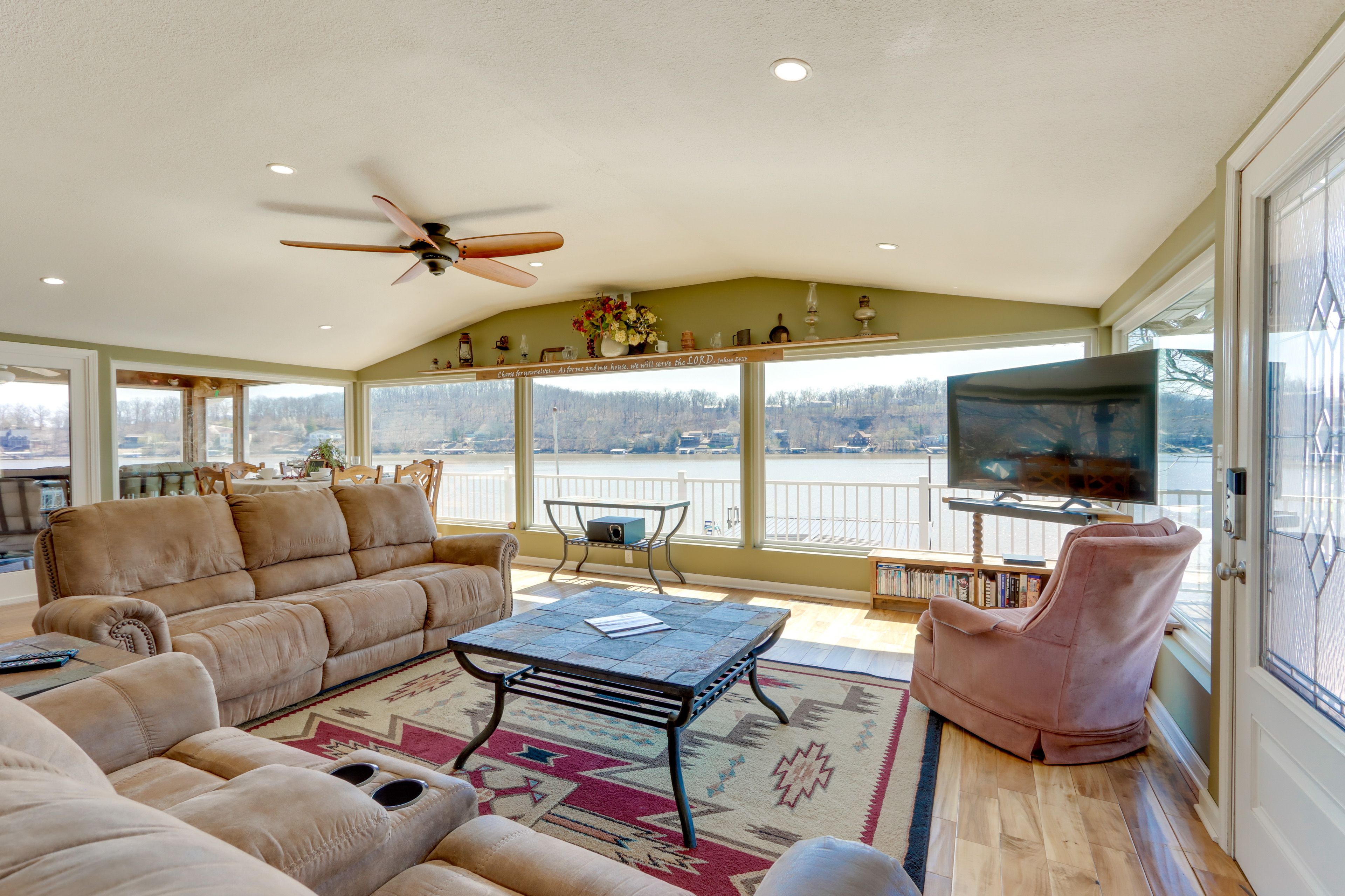 Living Area | Smart TV | Books | Board Games | 1st Floor