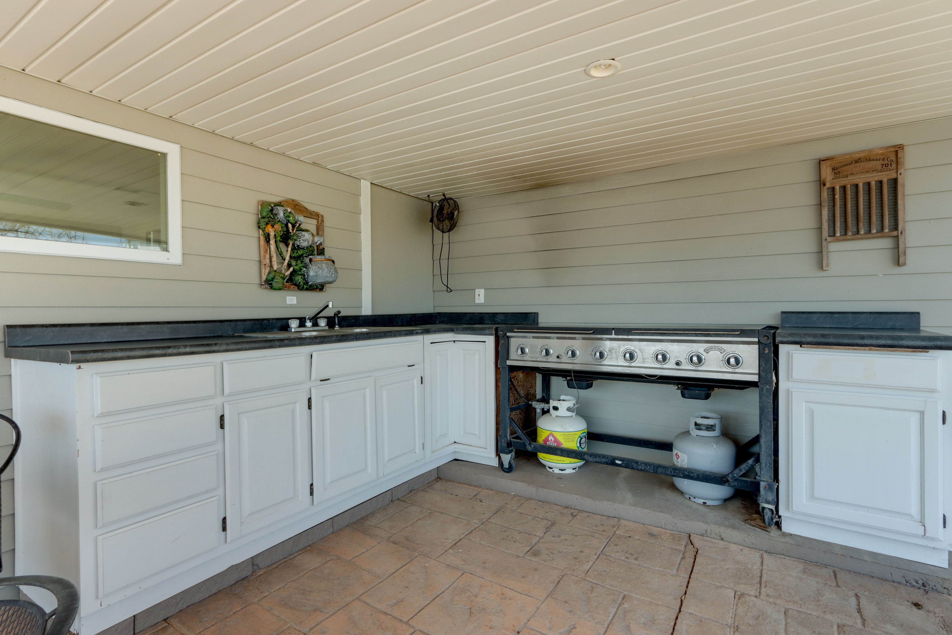 House Exterior | Kitchen w/ Gas Grill
