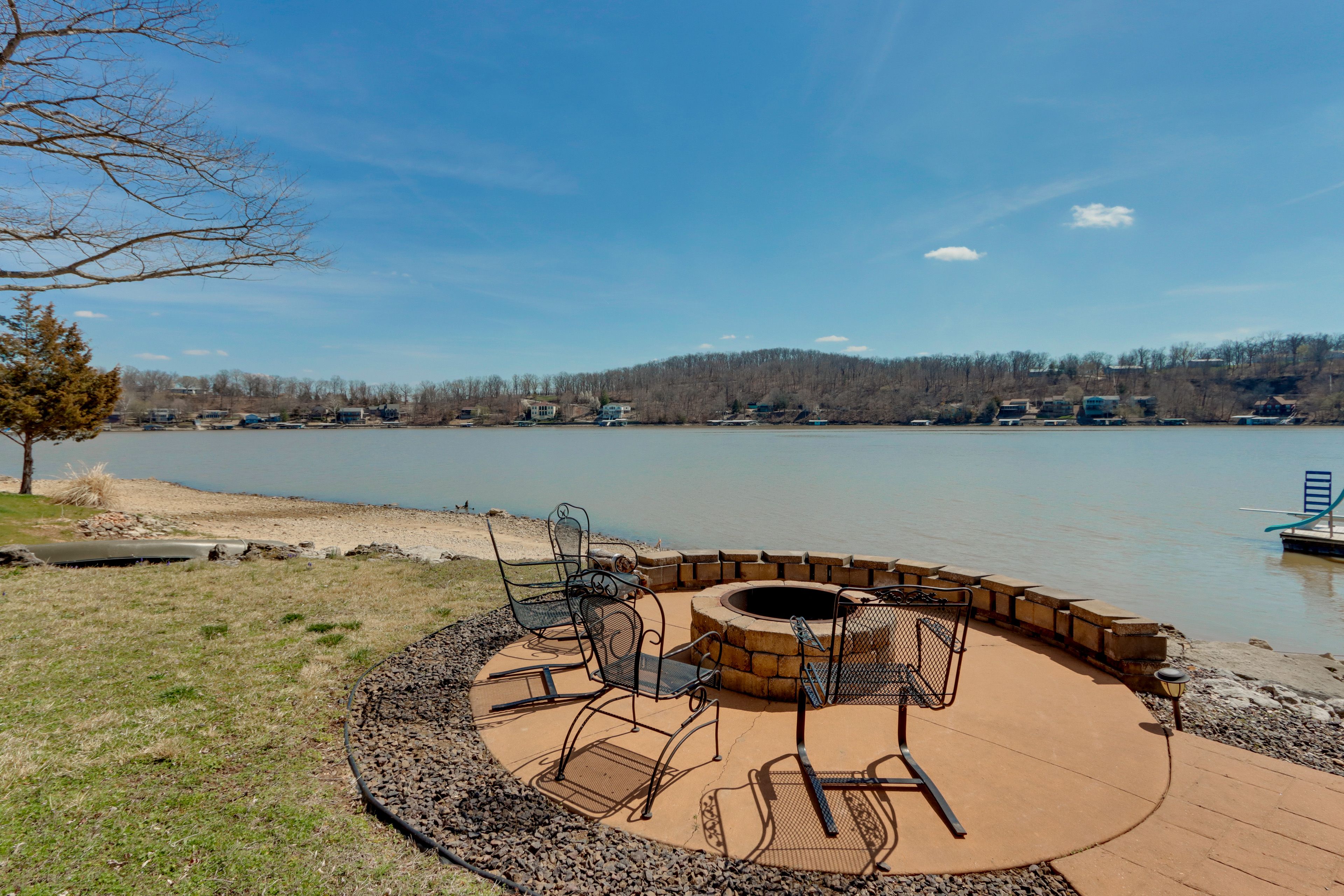House Exterior | Wood-Burning Fire Pit