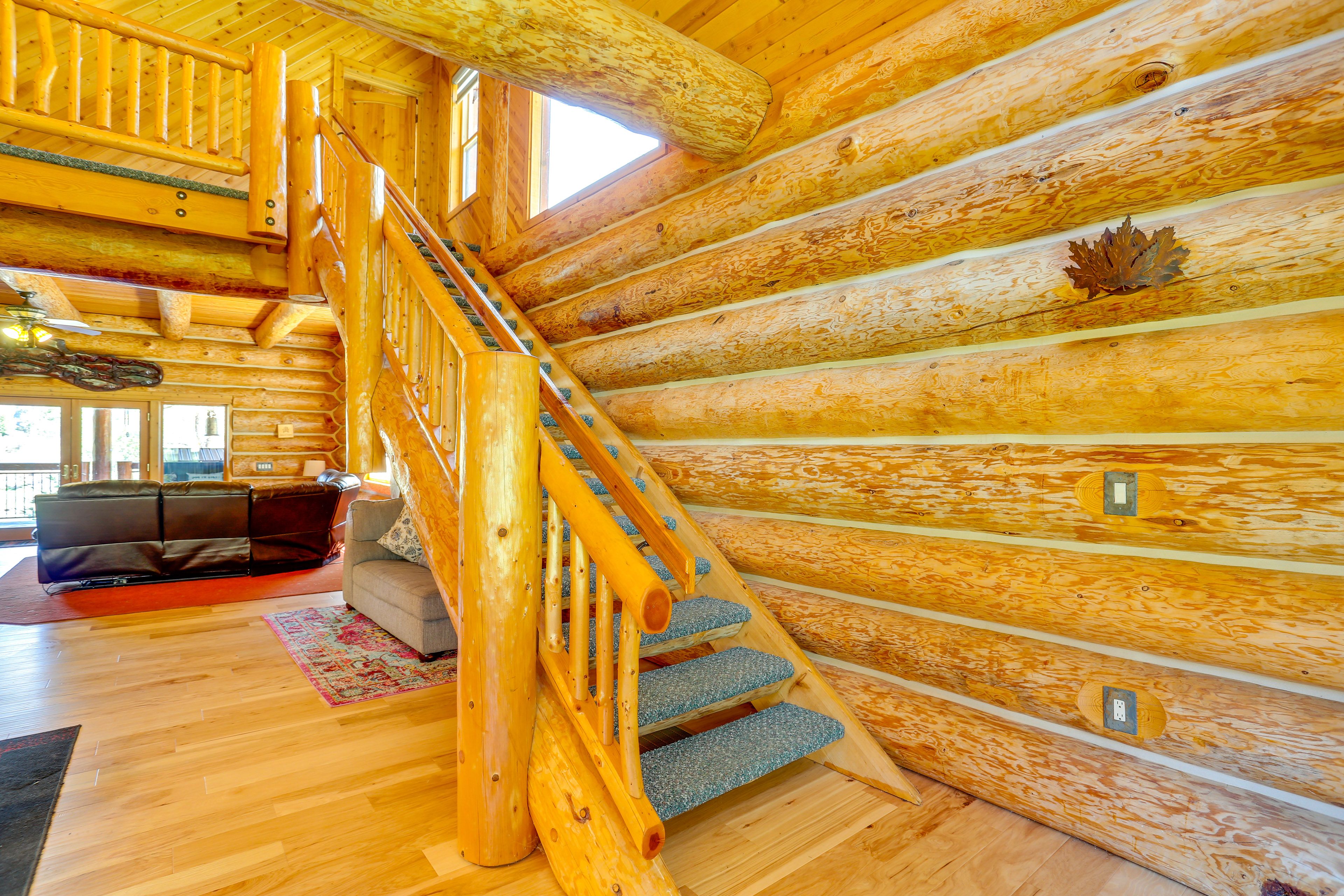 Stairs to Access Upper Level