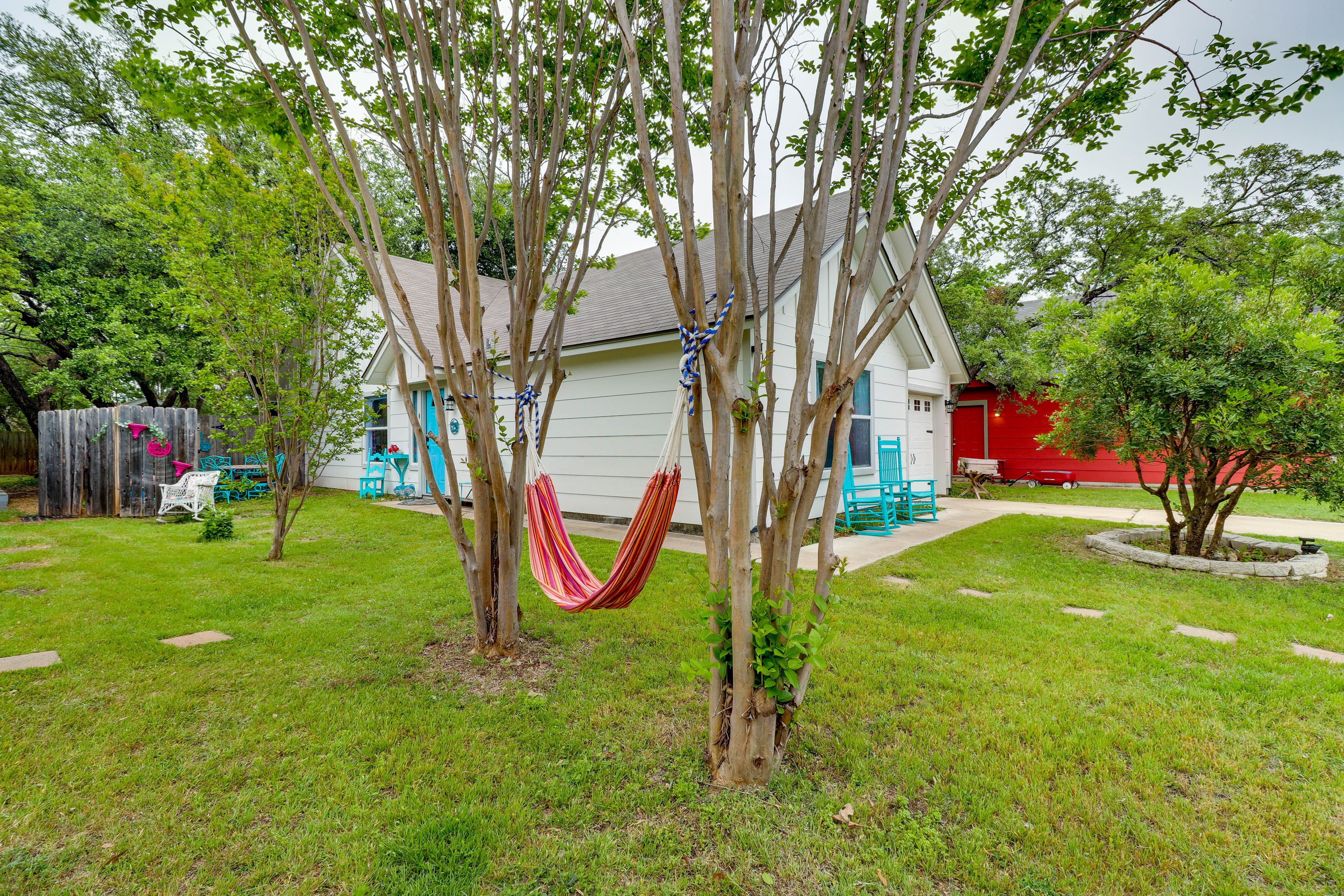 Front Yard | Hammock | Rocking Chairs