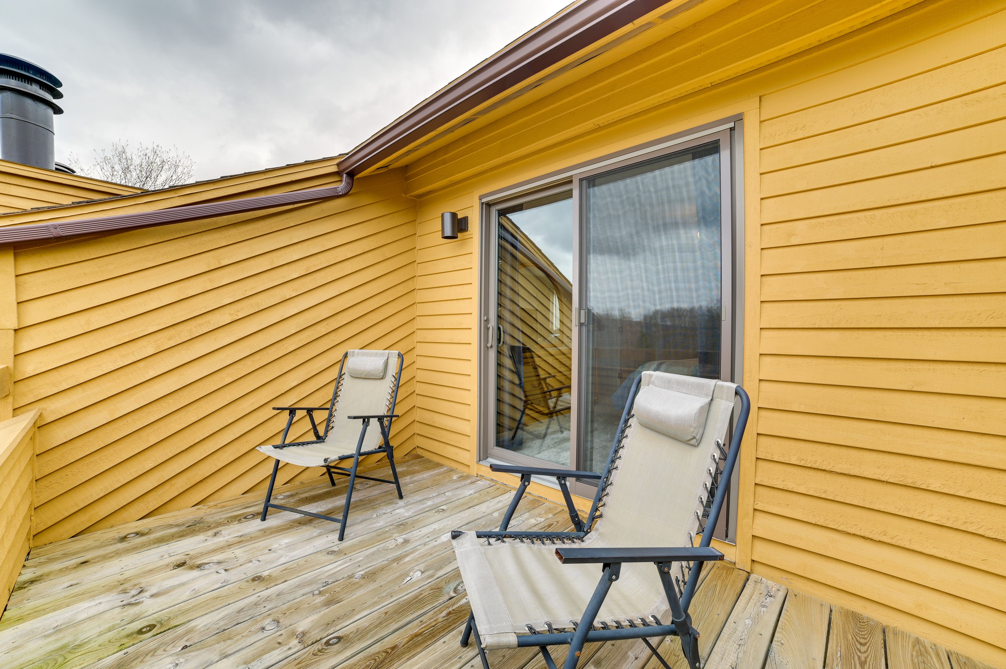 Private Balcony | Lounge Seating | Forest Views