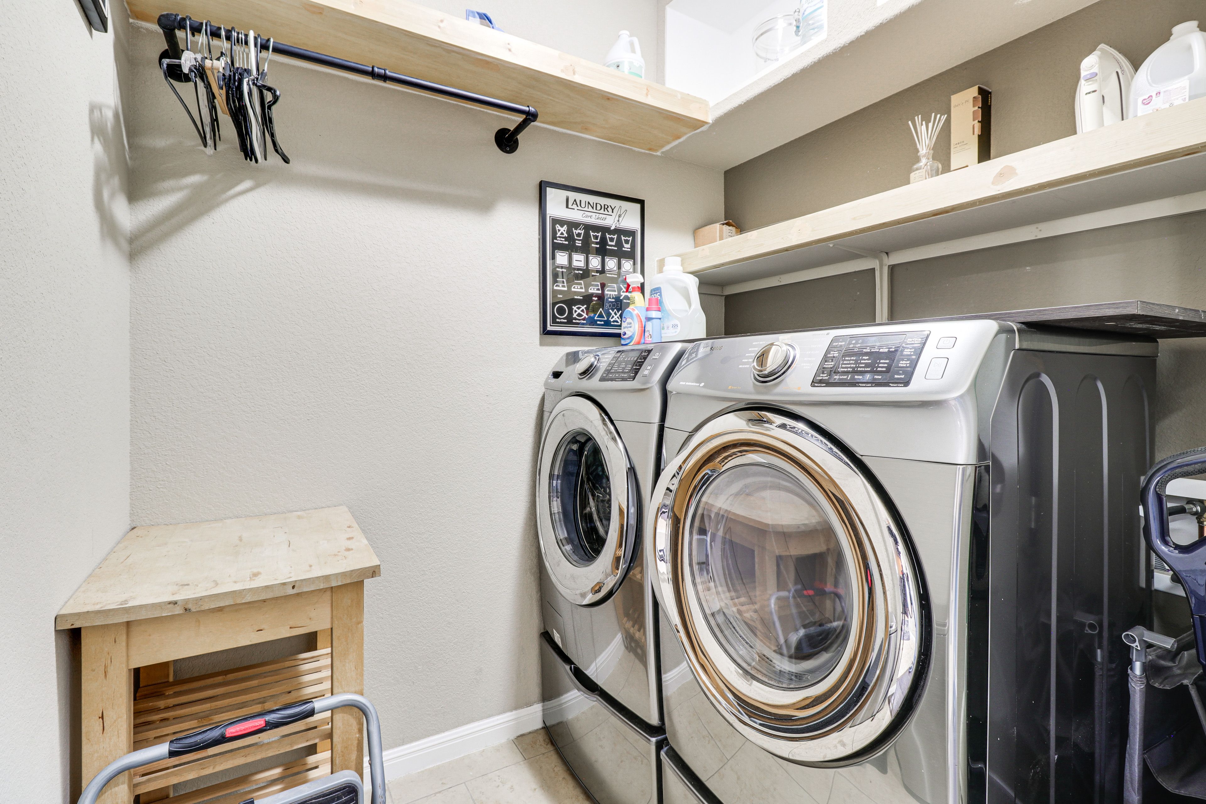 Laundry Room | Detergent Provided