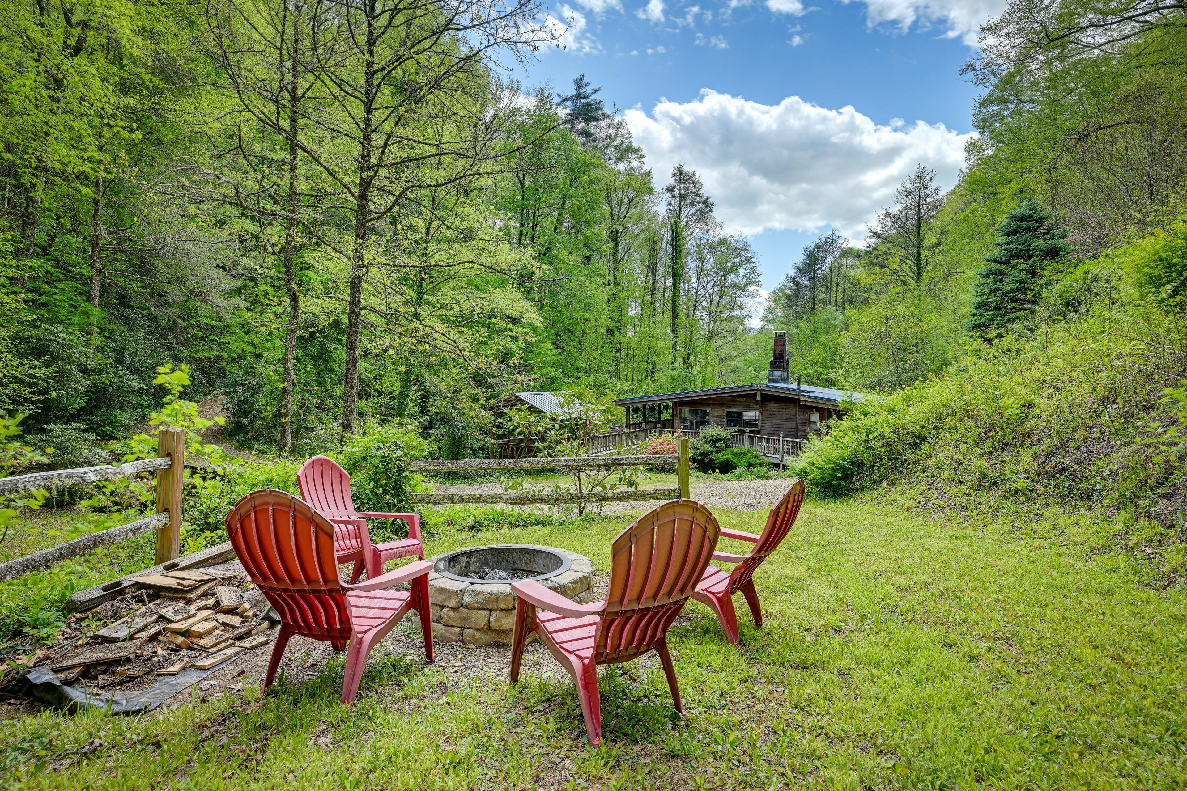 Fire Pit Area | Wood Not Provided