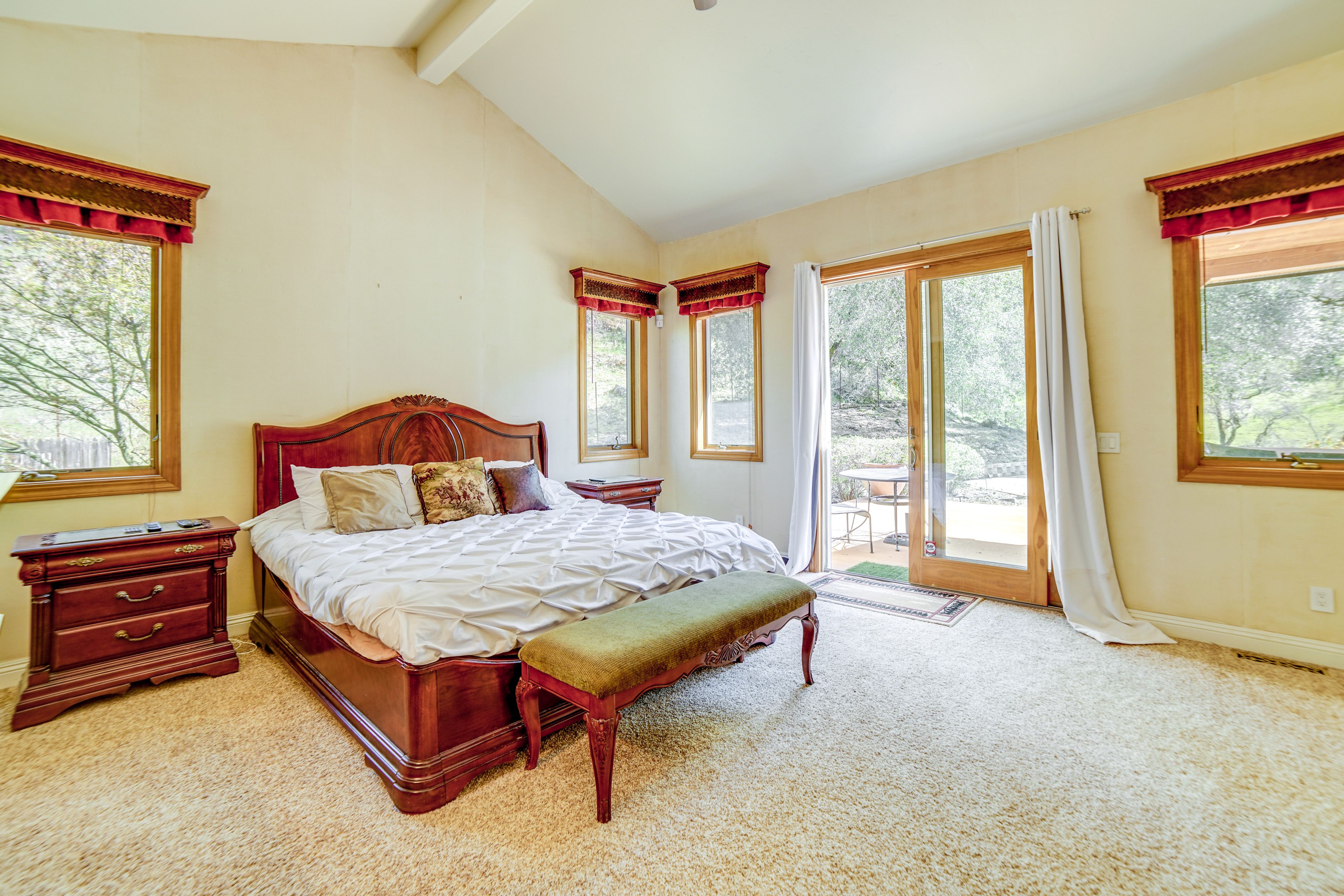 Bedroom 1 | King Bed | Linens Provided | Smart TV