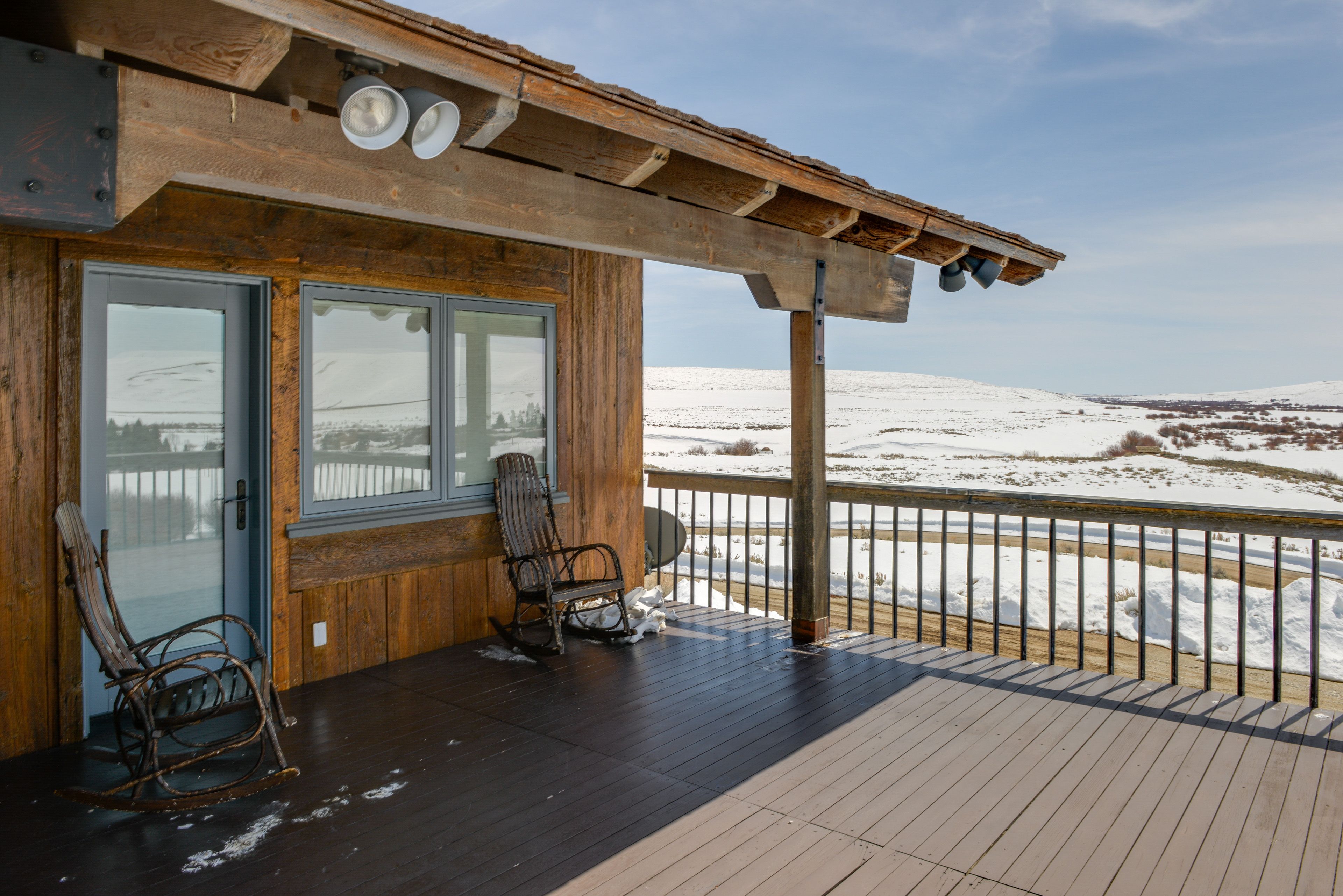 Deck | Lounge Seating | Mountain Views