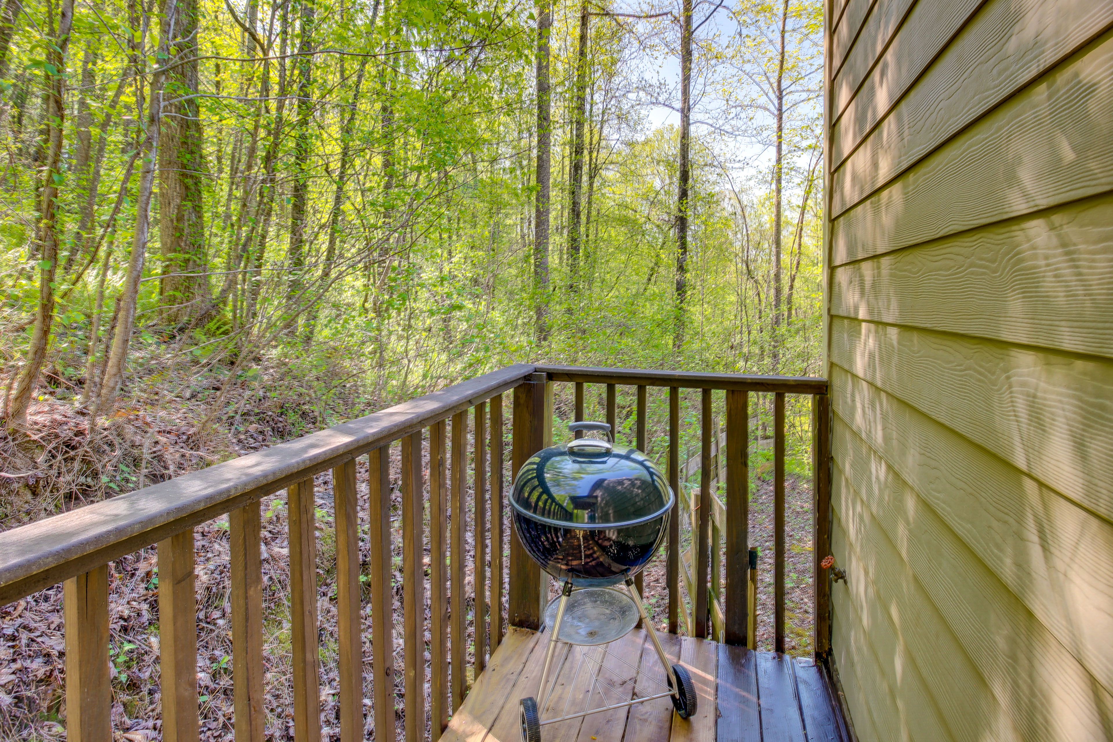 House Exterior | Charcoal Grill