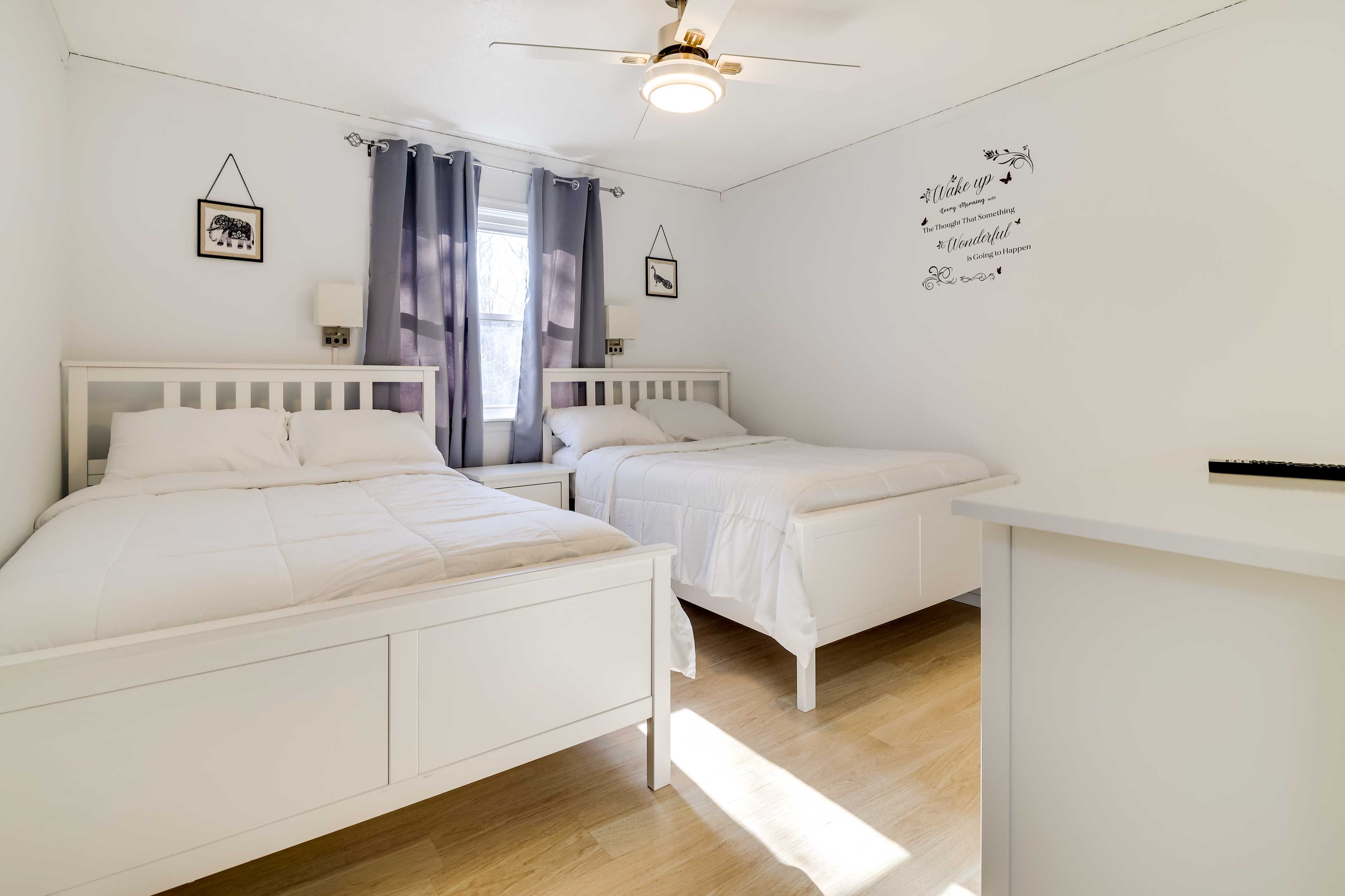 Bedroom 2 | 2 Full Beds