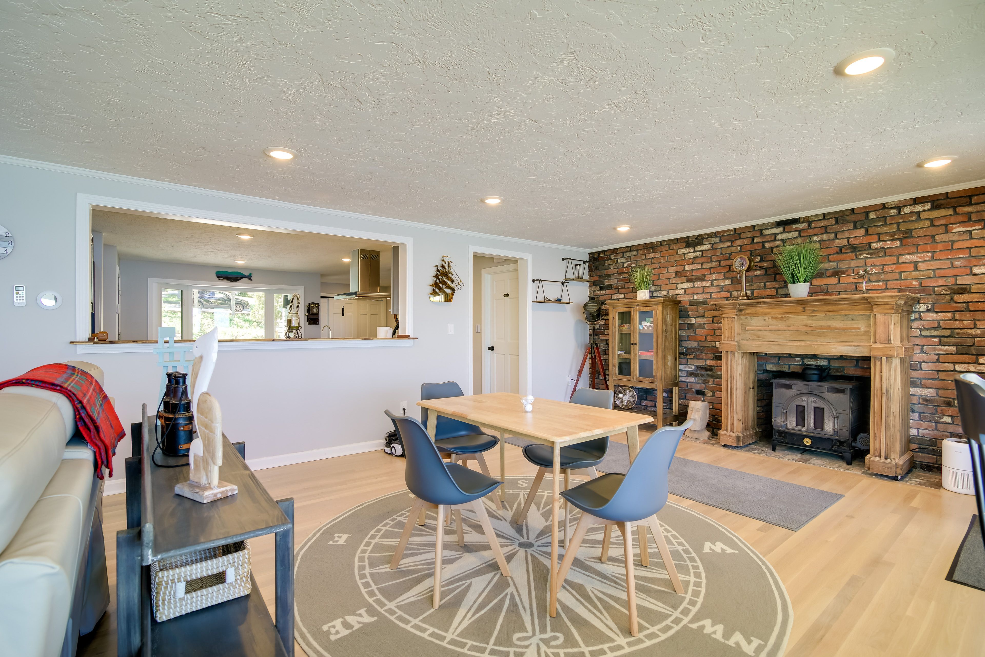 Dining Area | 1st Floor | Dishware & Flatware Provided | Deck Access