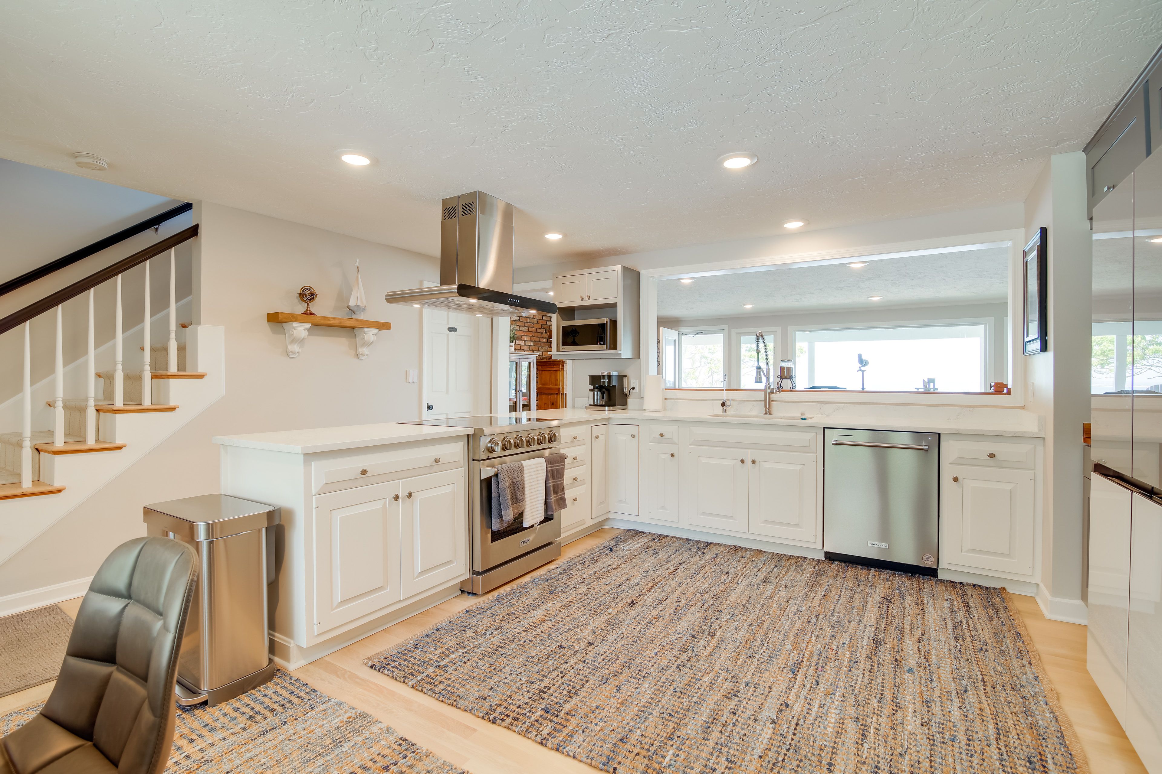 Kitchen | 1st Floor | Water Filter | Coffee Maker | Toaster | Cooking Basics