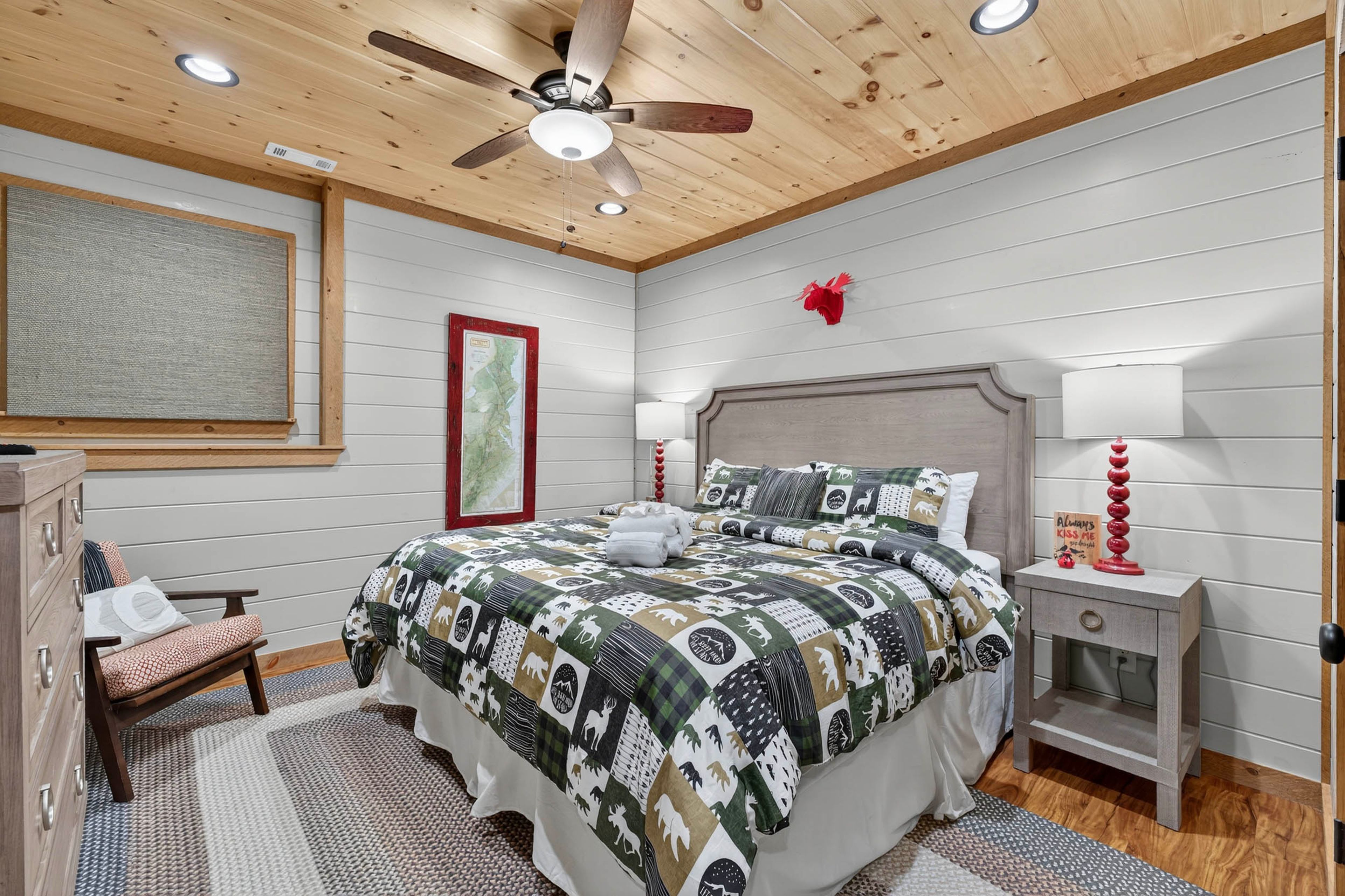 Bedroom 3 | King Bed | Smart TV