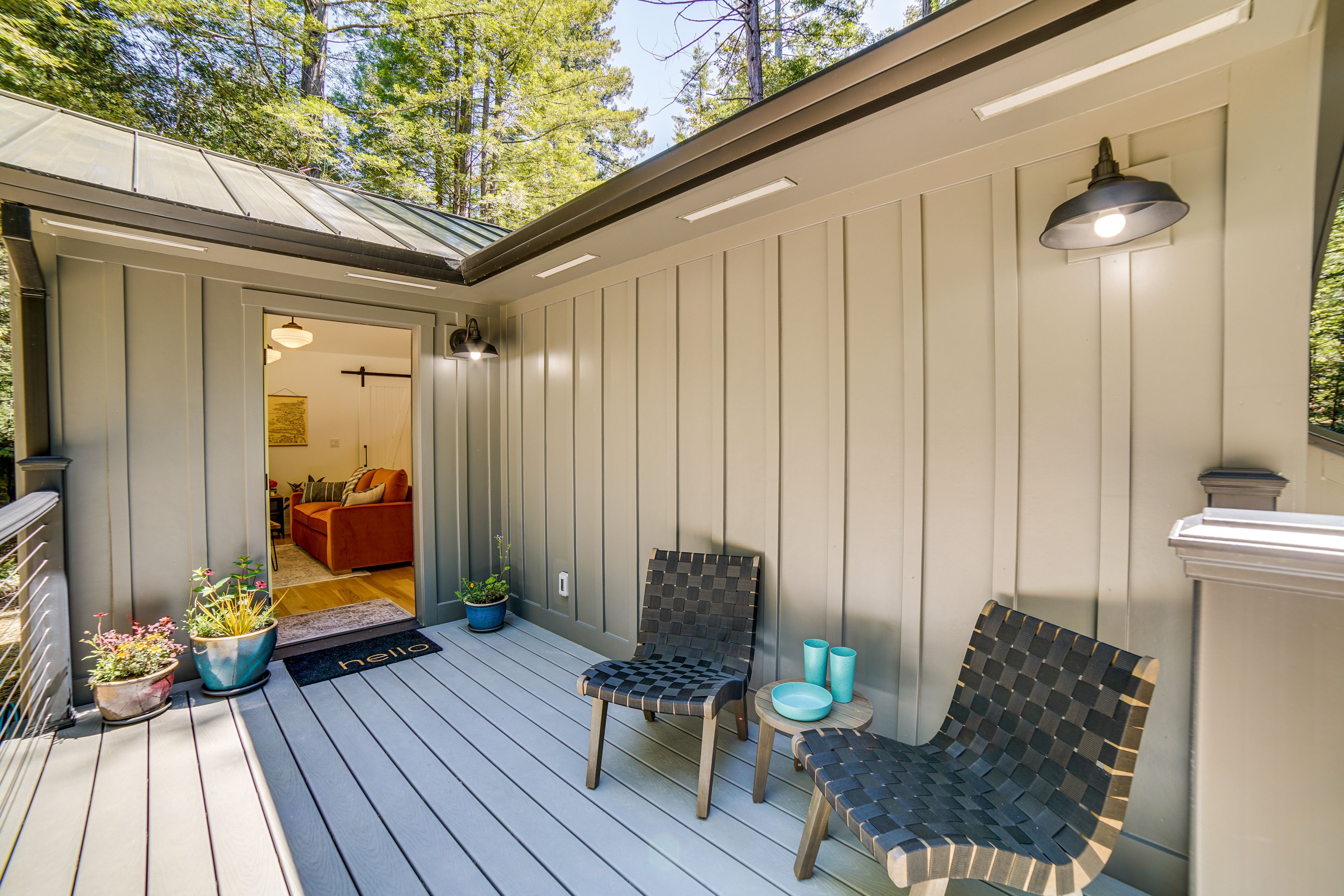 Private Deck | Redwood Forest Views
