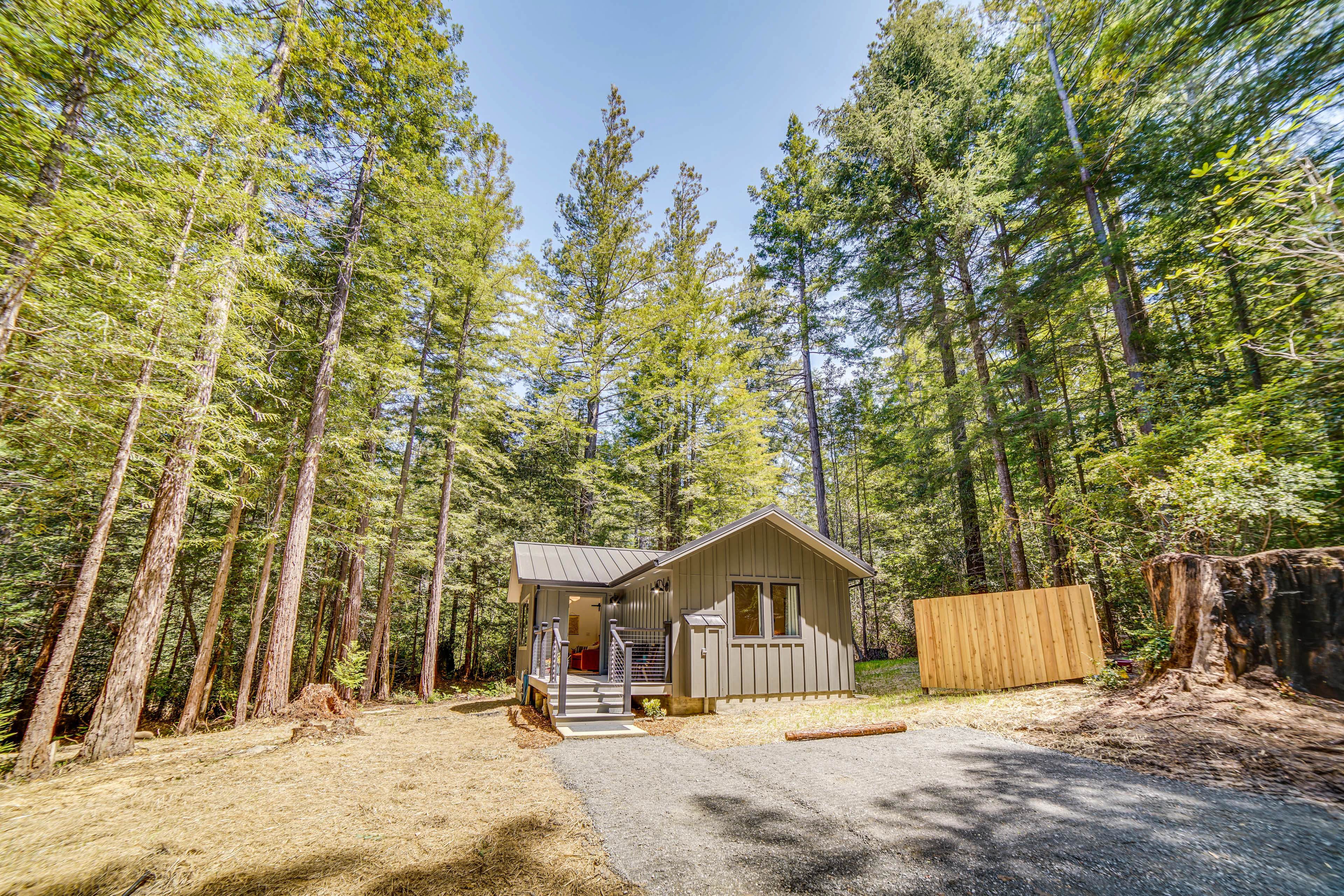 Cottage Exterior | Driveway Parking (2 Vehicles)