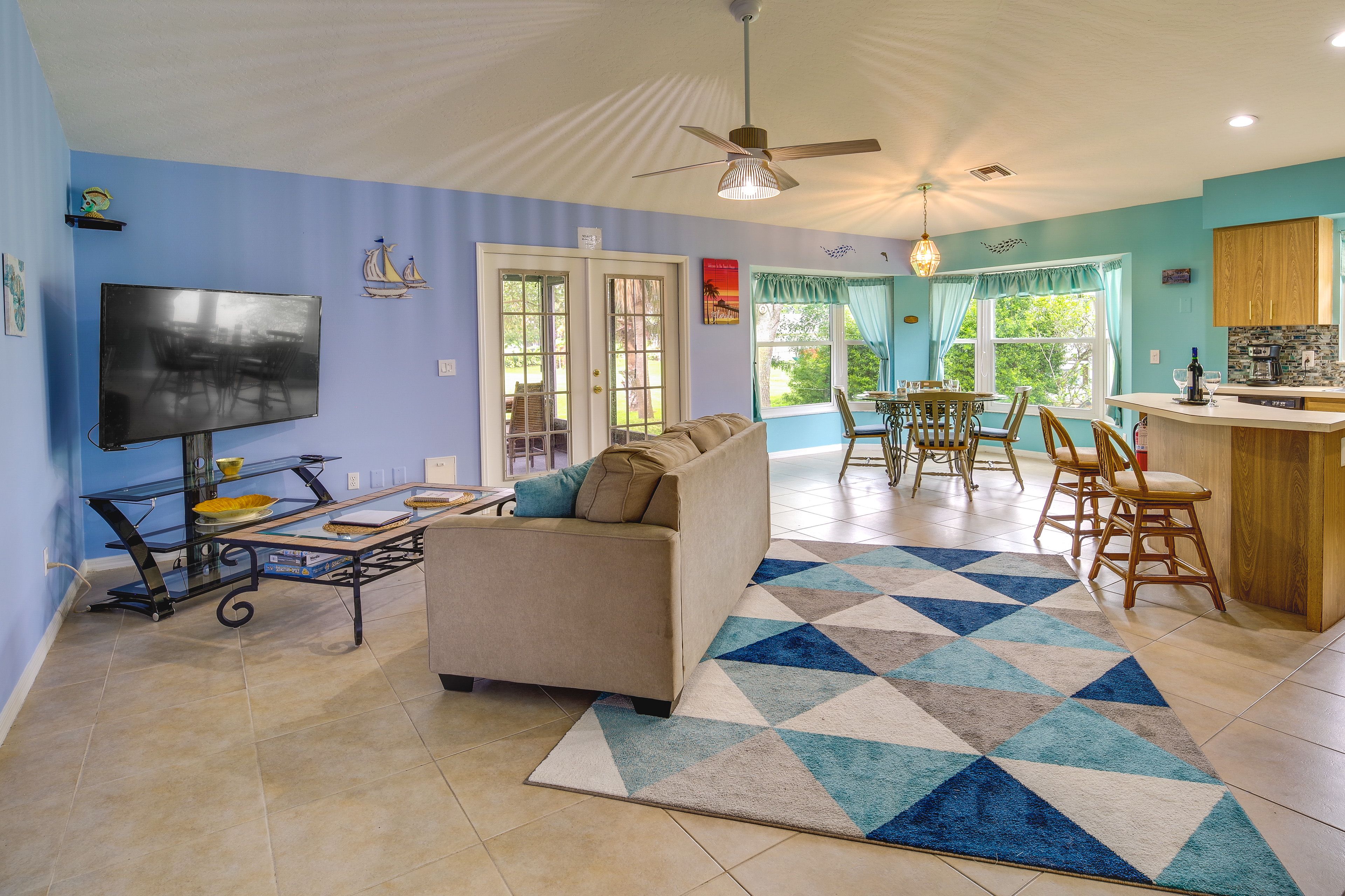 Sebastian Vacation Rental | 2BR | 2BA | 1 Step Required | 1,119 Sq Ft
