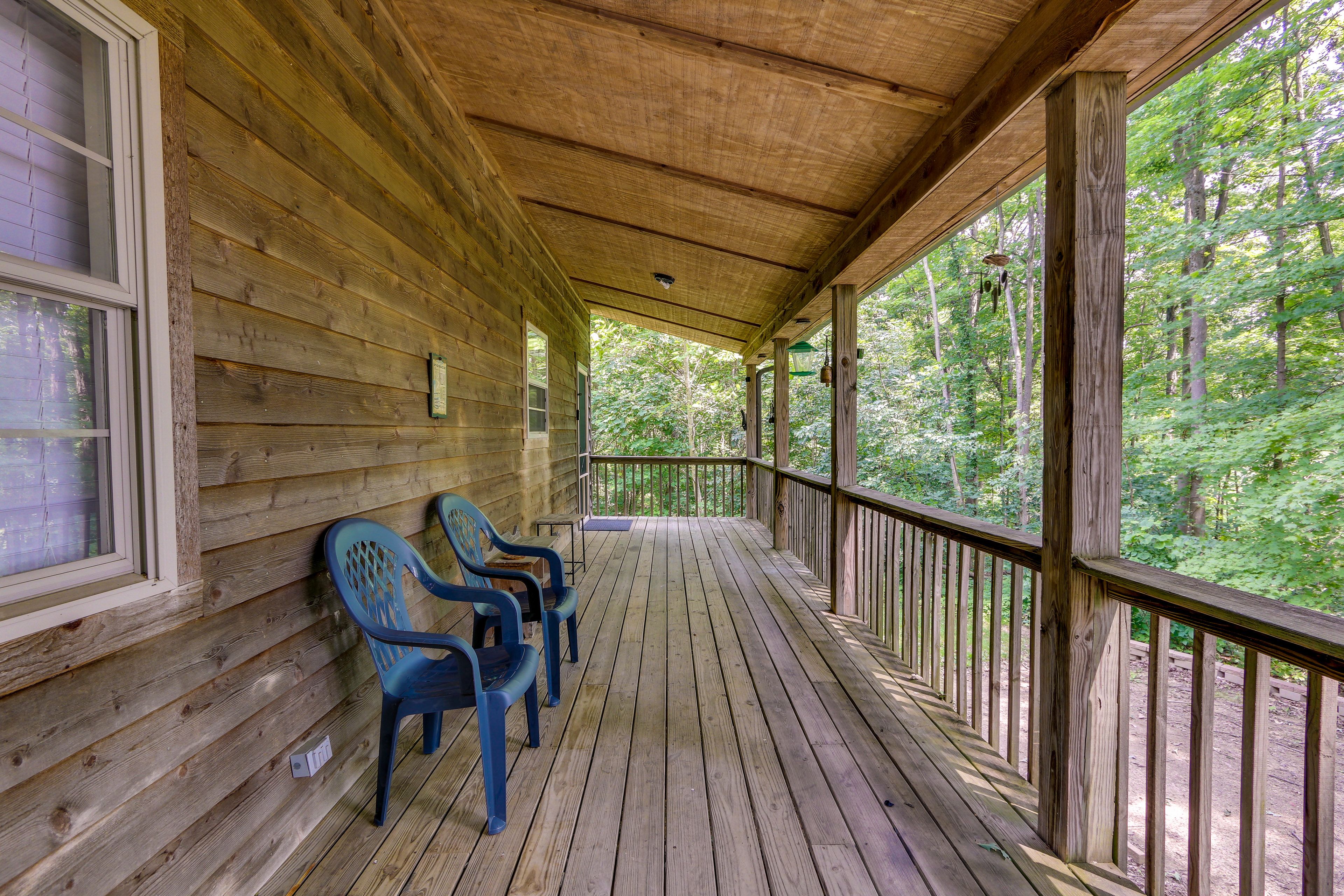 Deck | Wooded Area