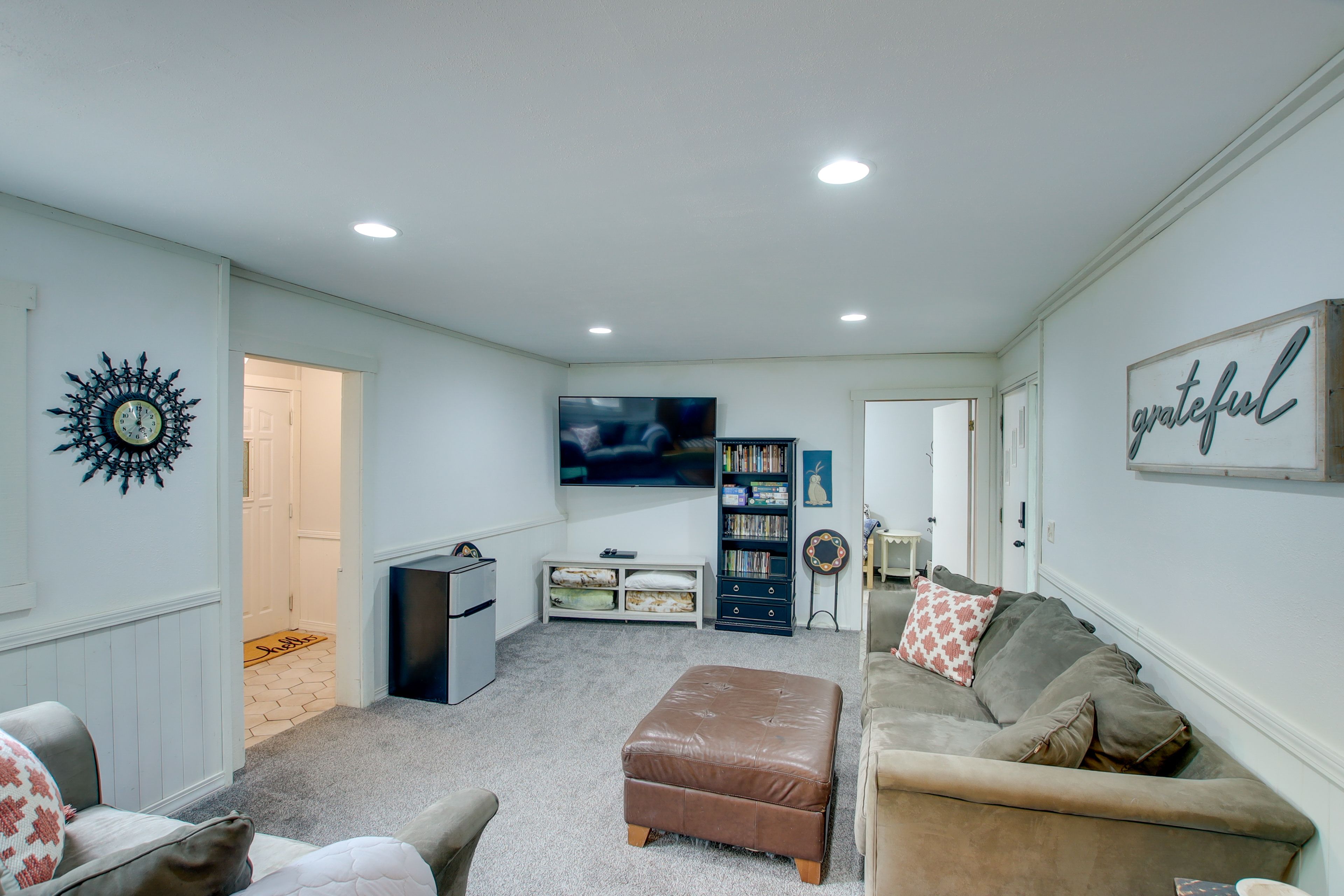 Family Room | Smart TV | DVD Player | Video Library | Board Games
