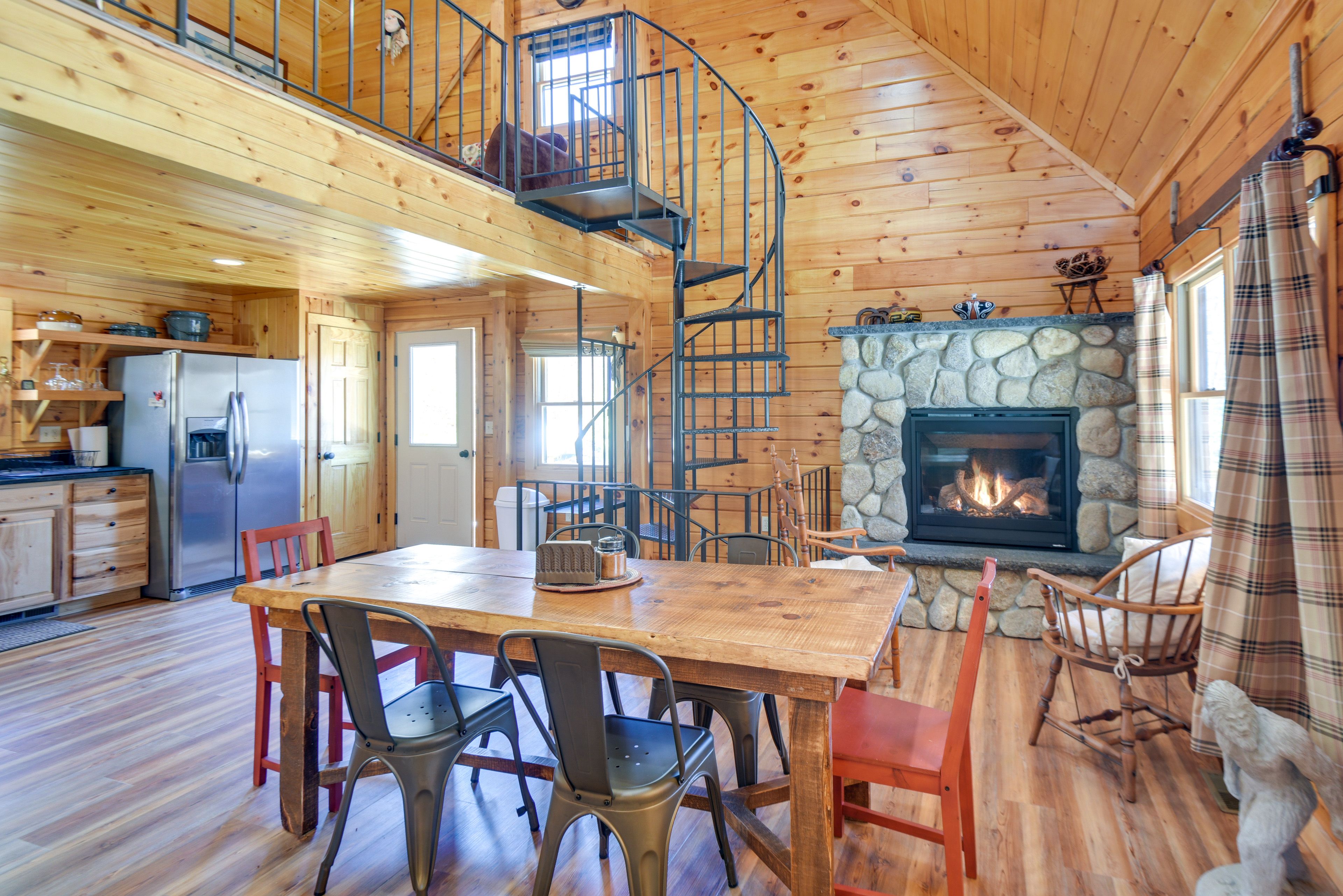 Rumney Vacation Rental | 3BR | 2BA | 1,720 Sq Ft | Stairs Required to Access