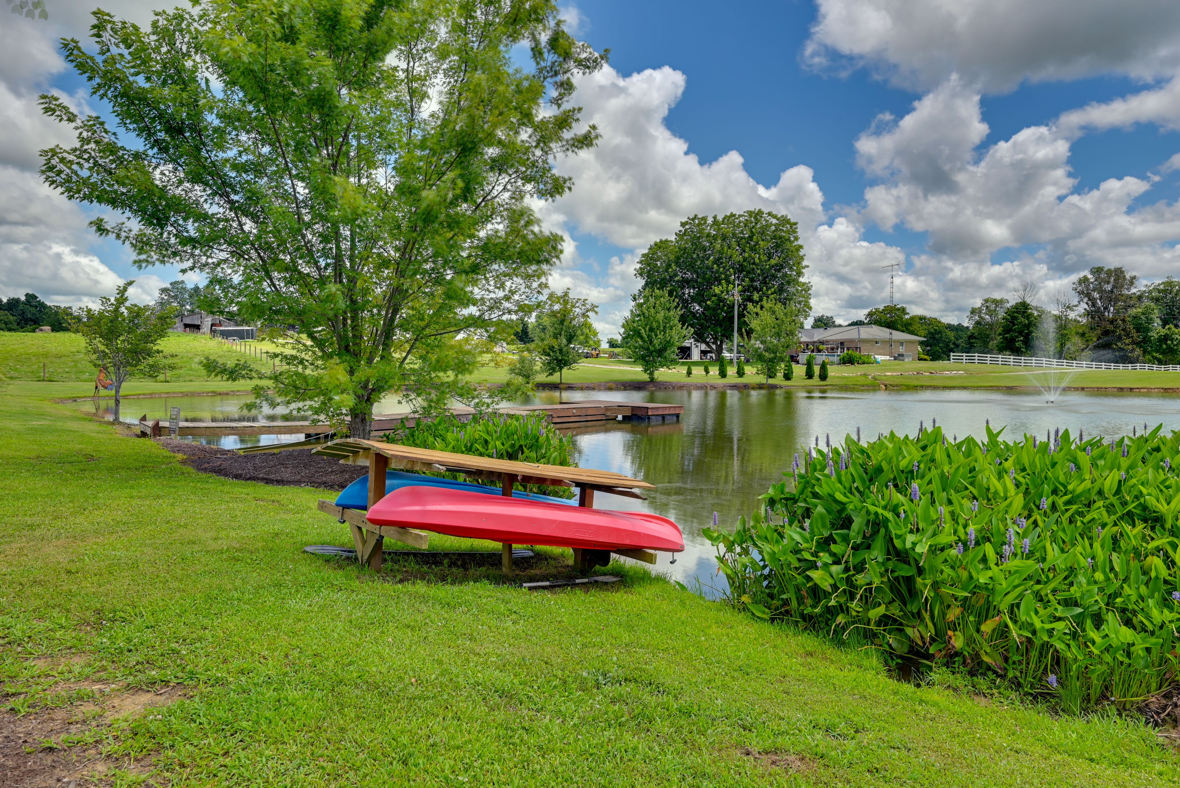 Property Exterior | Working Farm | Stocked Fishing Lake