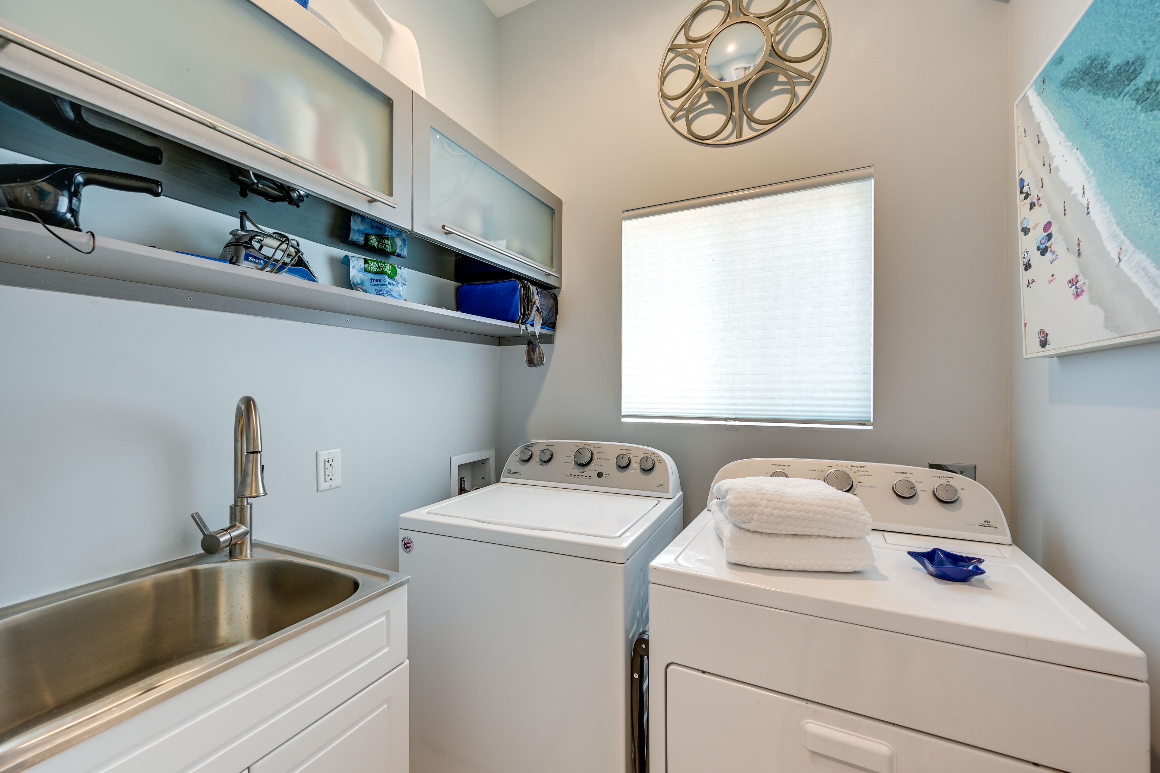 Laundry Room | Iron/Board
