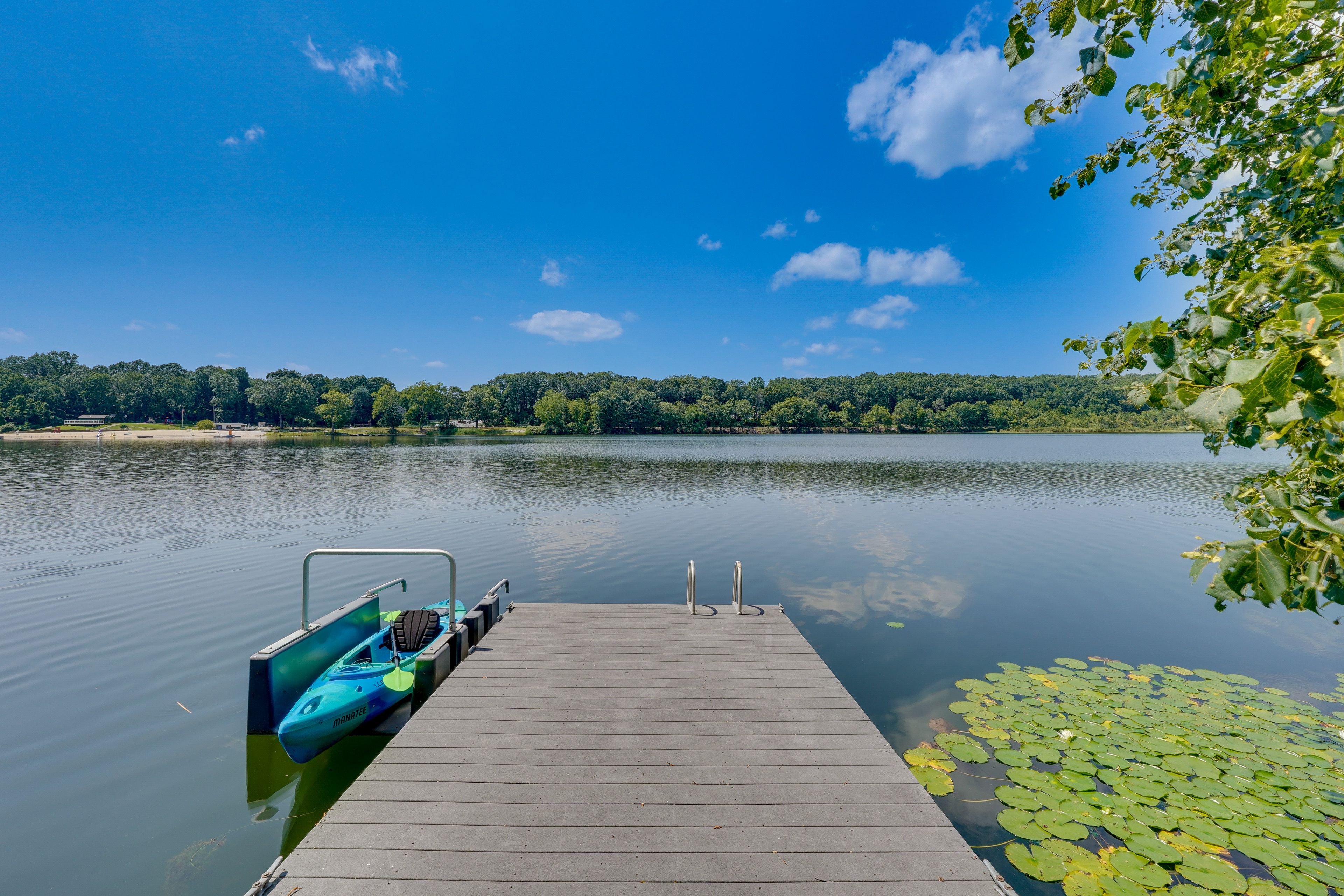 Cottage Exterior | Private Boat Dock & Launch | Lake Access