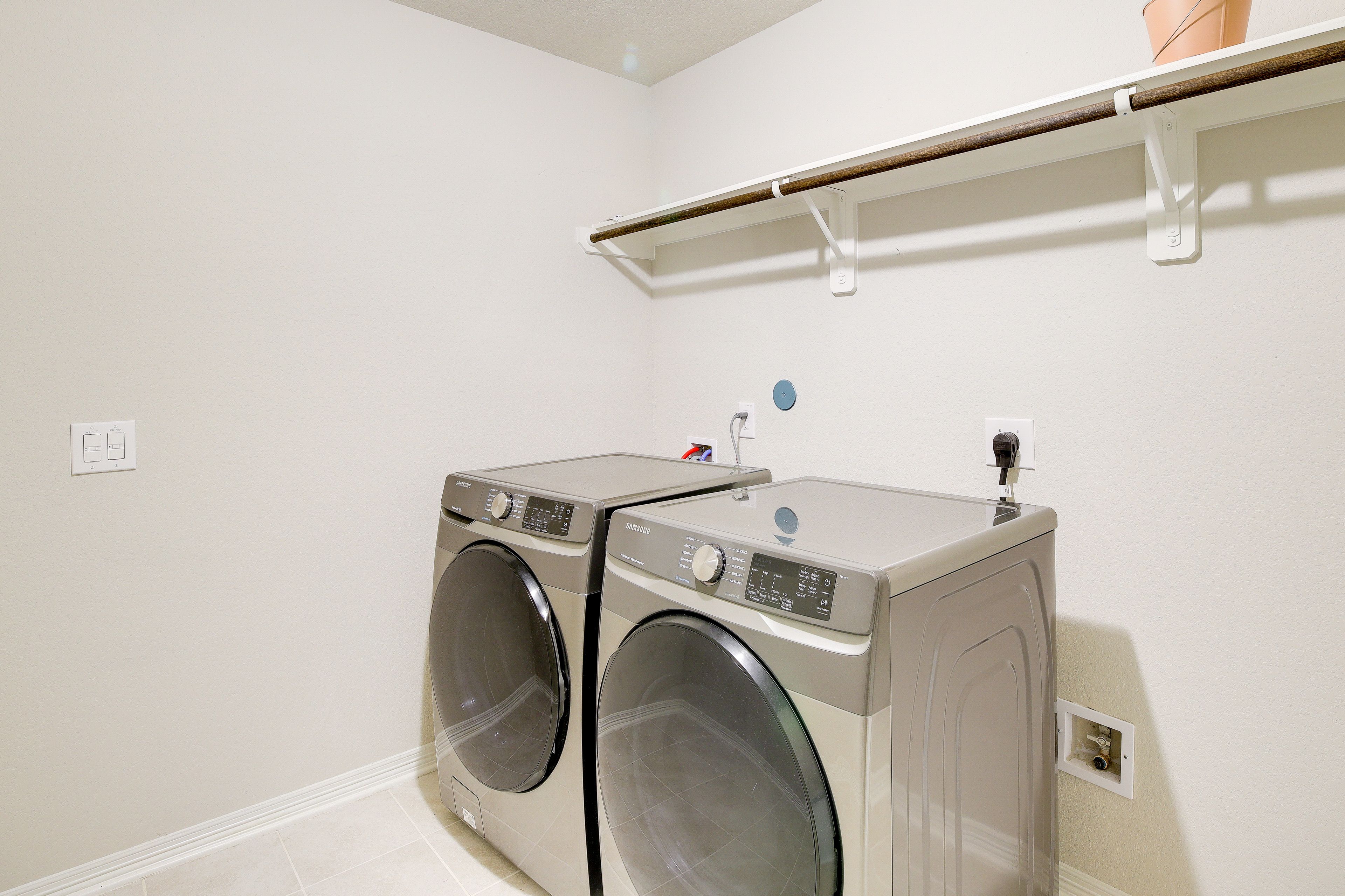 Laundry Area | Washer/Dryer | Iron/Board