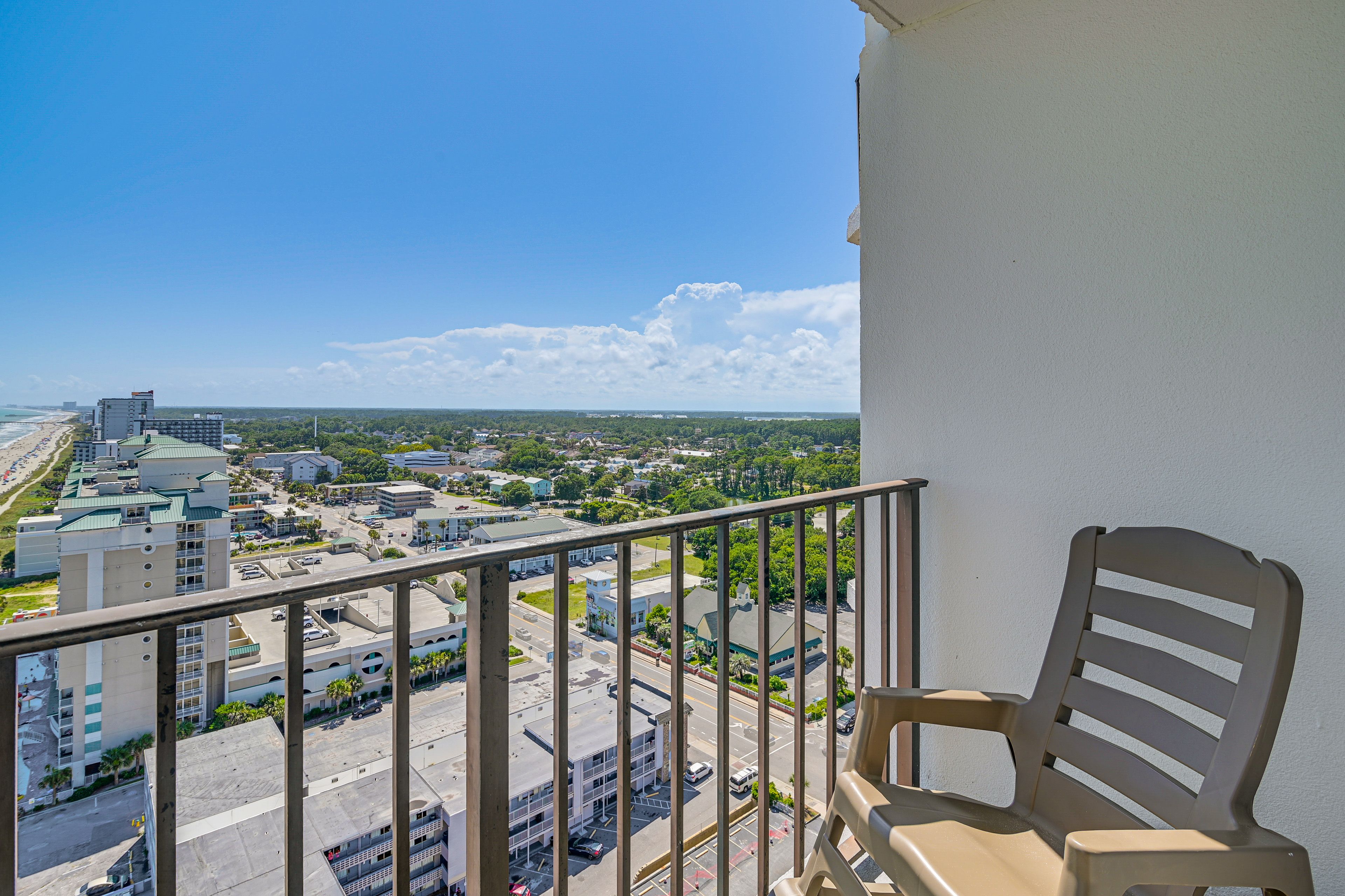 Balcony 1 | Access Via Bedroom 1 | Beach Views