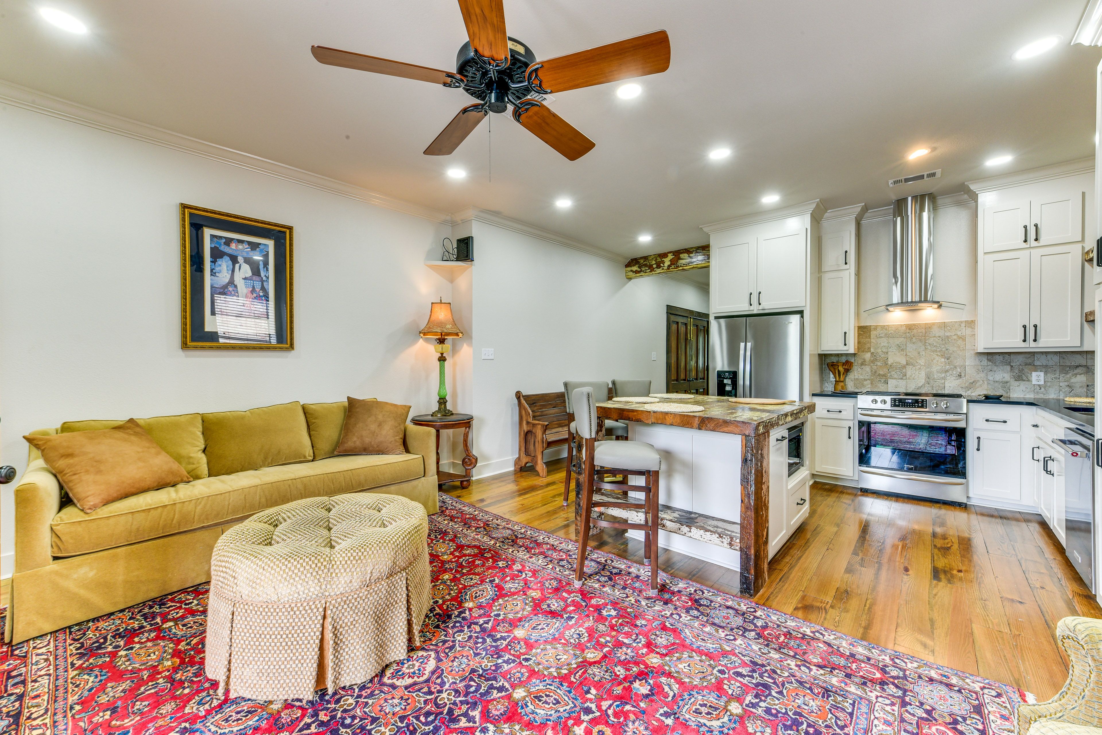 New Roads Vacation Rental | 2BR | 1BA | 1,800 Sq Ft | Stairs Required for Access