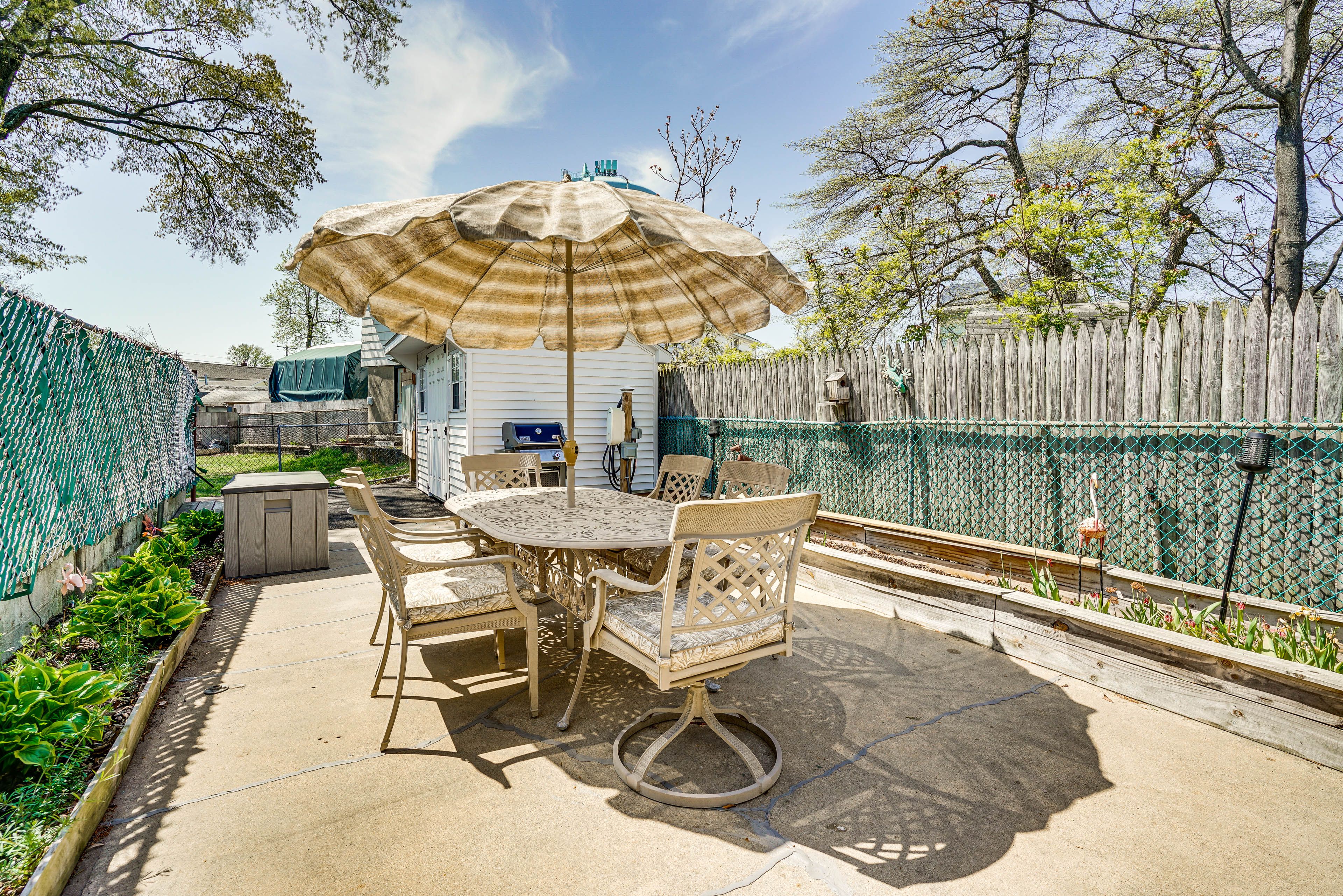 Patio | Fenced-In Yard
