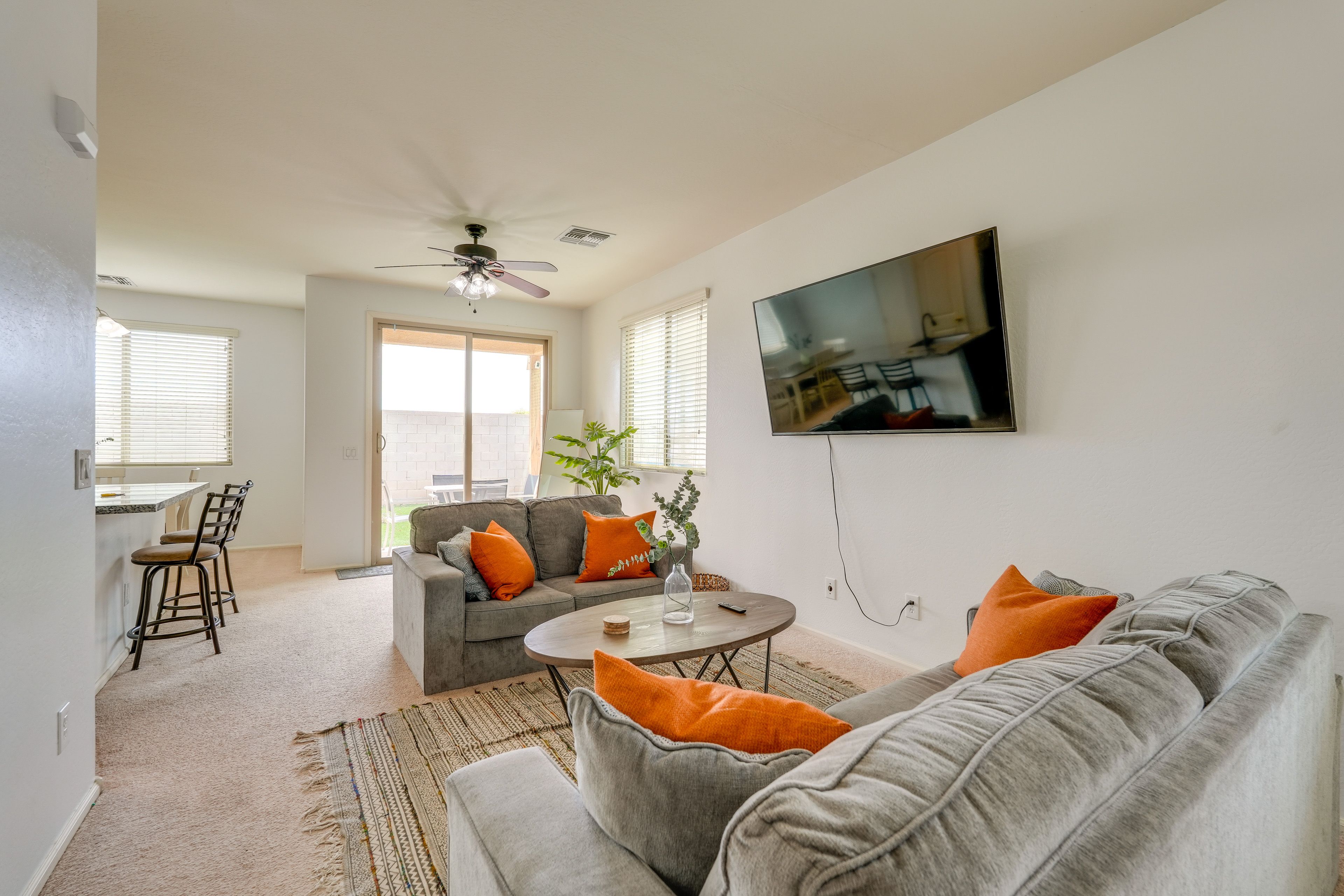 Living Room | Laptop-Friendly Workspace