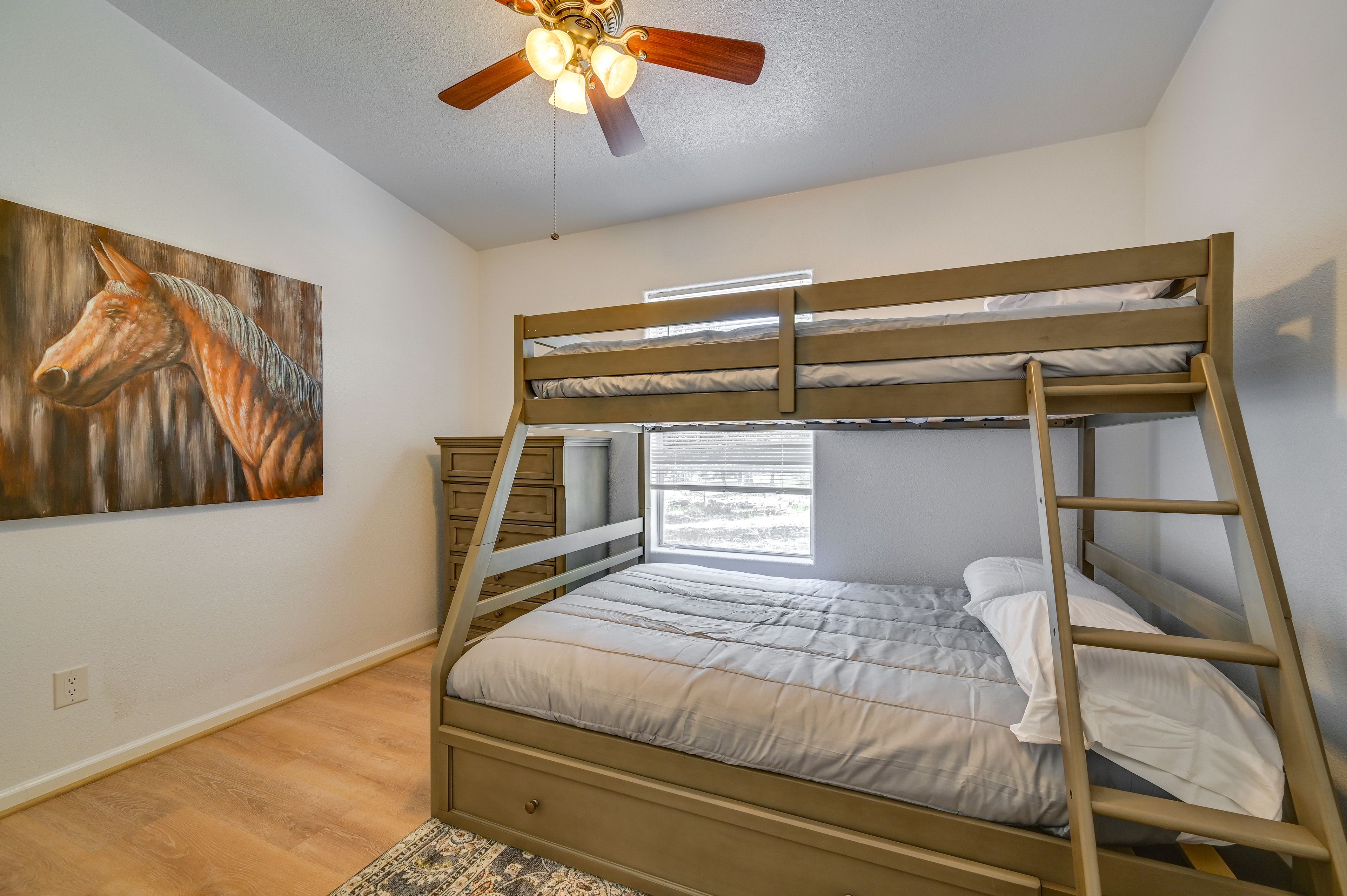 Bedroom 2 | Twin/Full Bunk Bed | Linens Provided