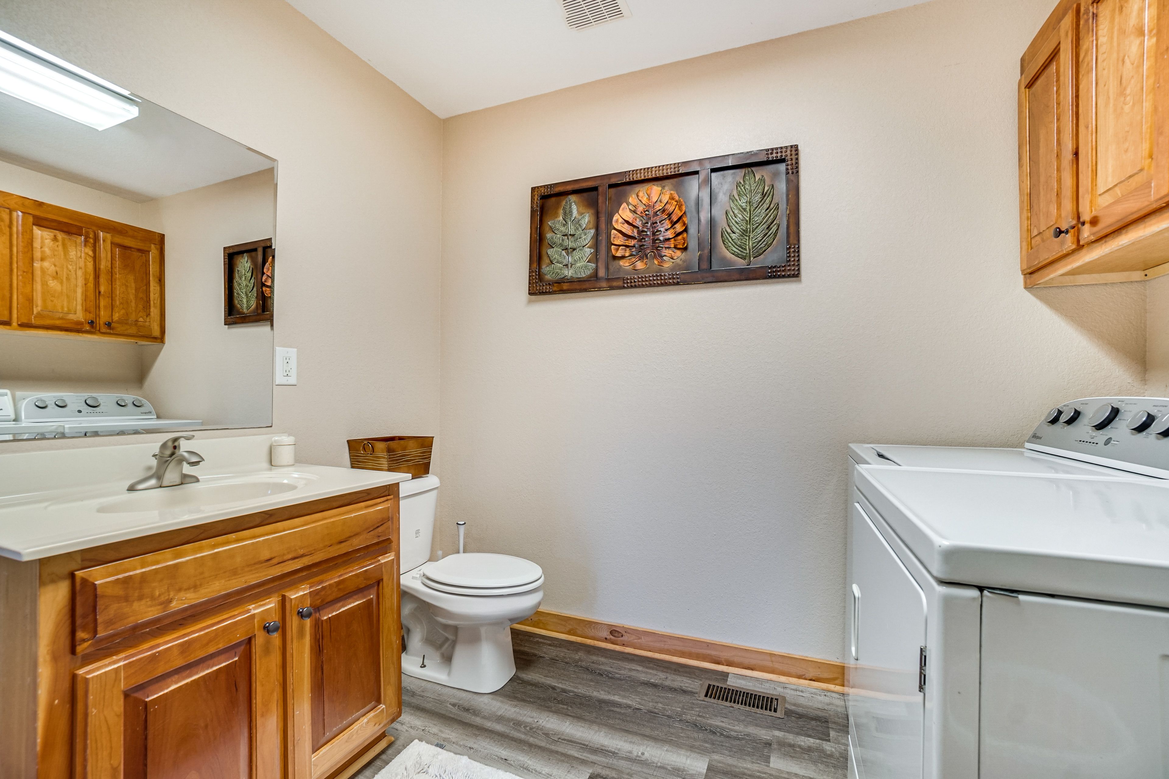Bathroom | Washer & Dryer | Lower Floor