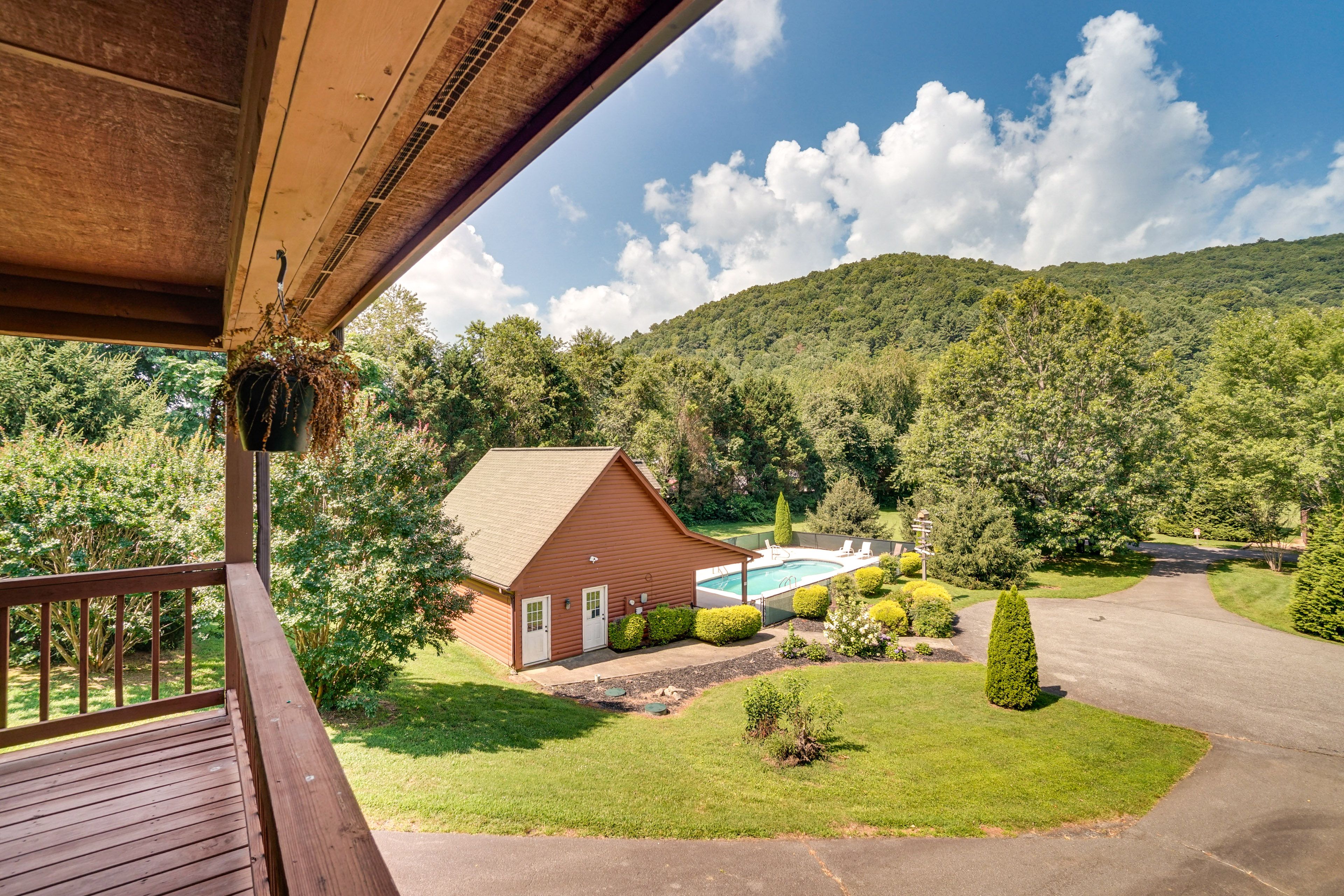 View From Deck | Community Pool