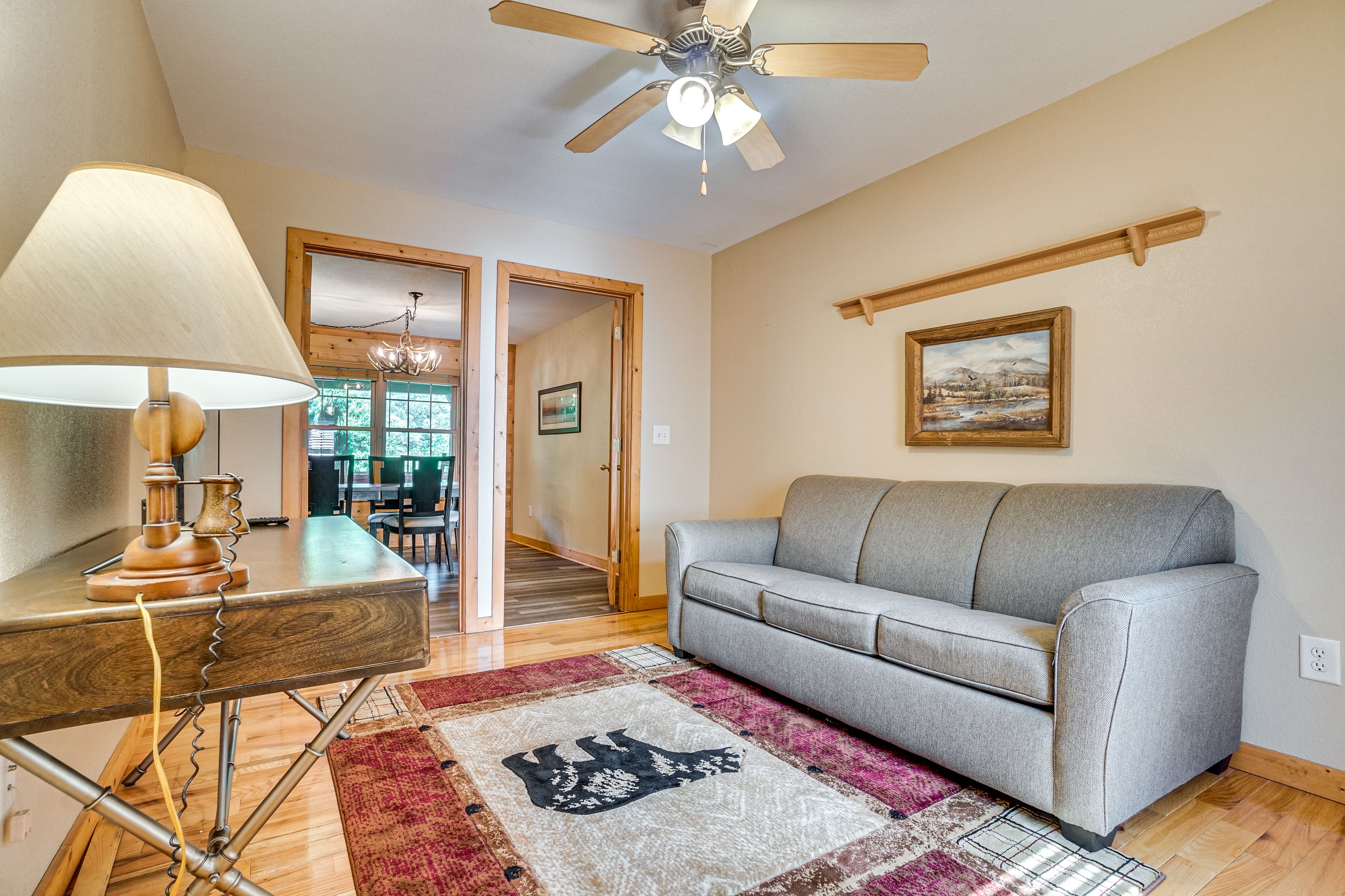 Office | Smart TV | Queen Sleeper Sofa | Main Floor