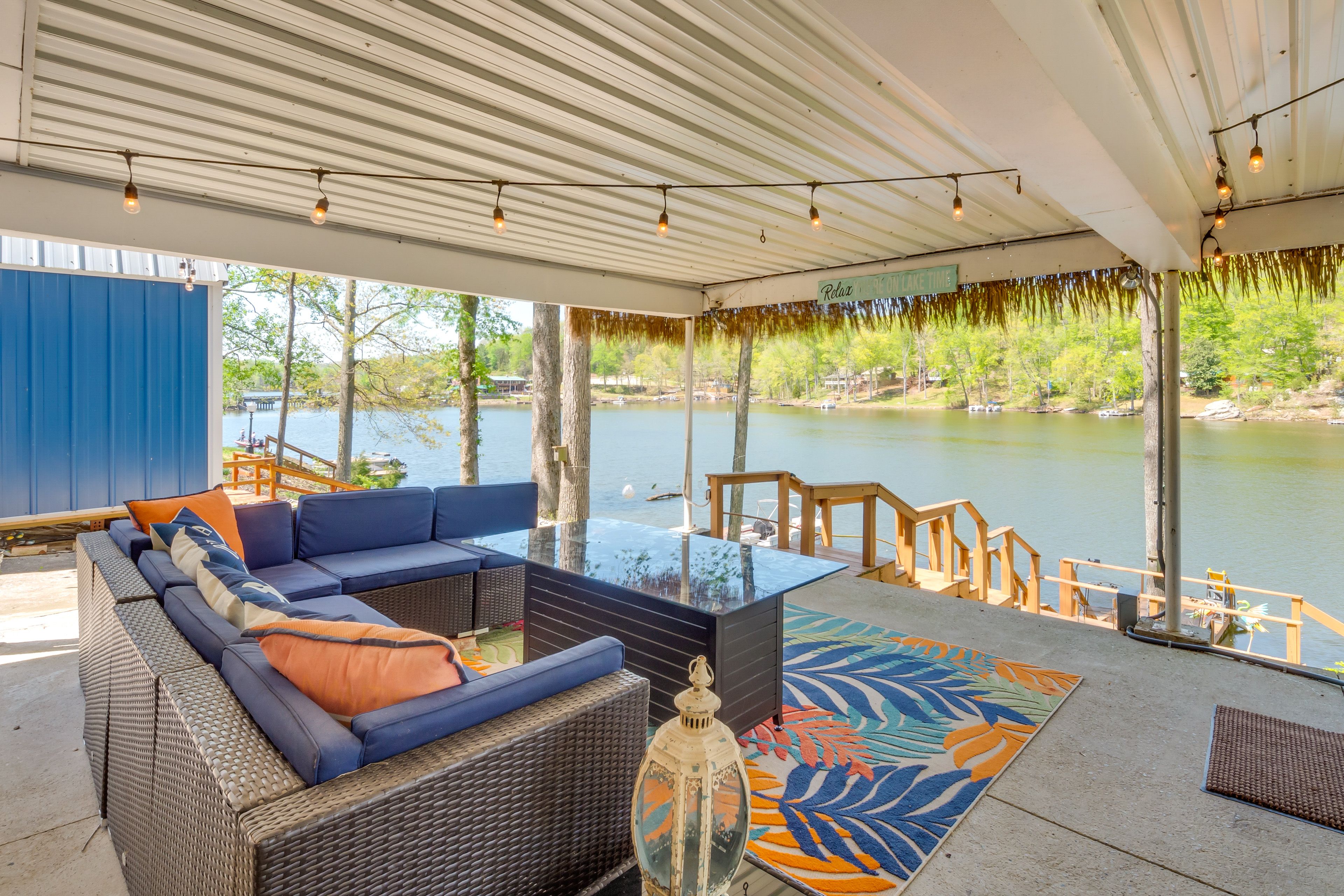 Patio | Lake Views