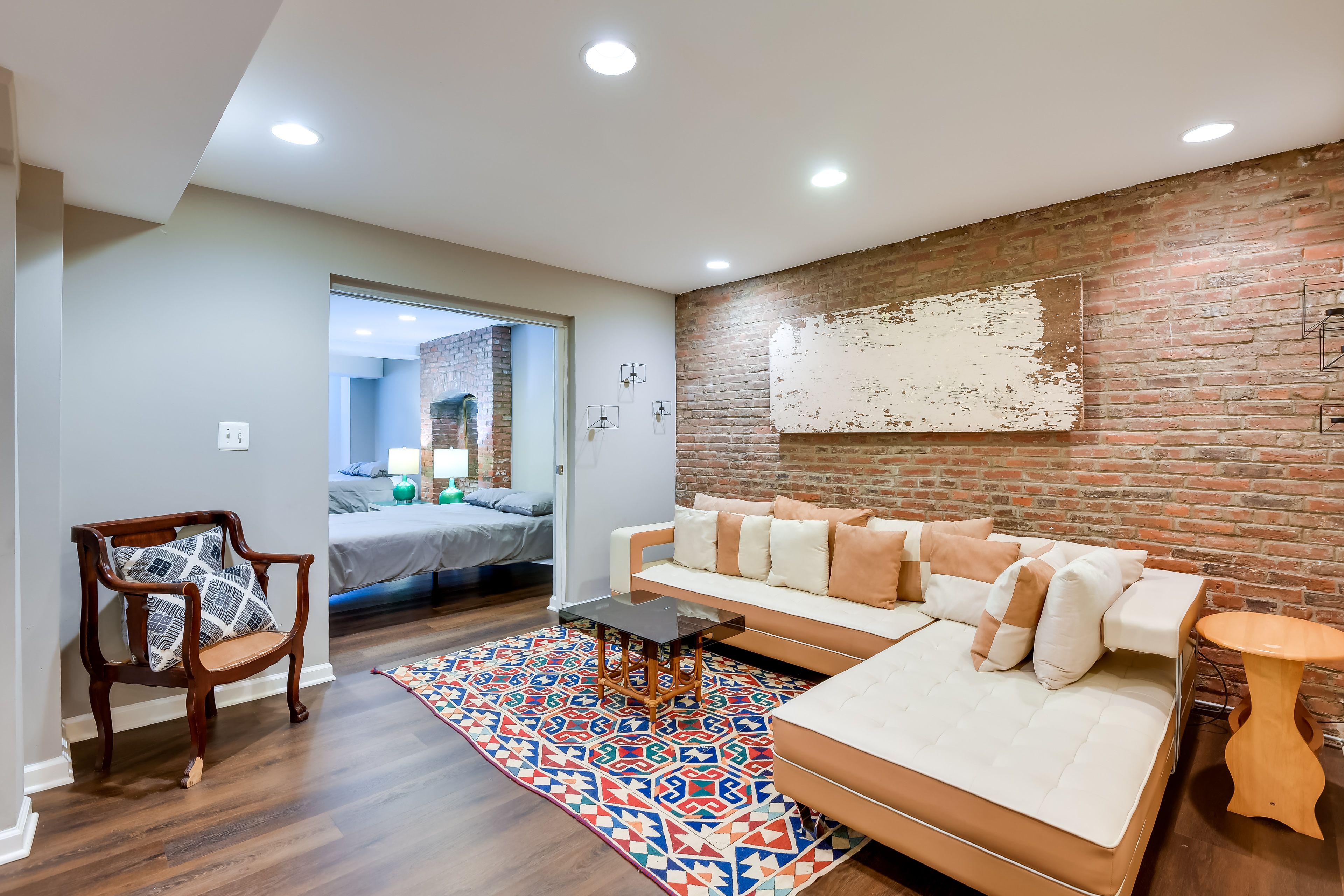 Game Room | 1st Floor | Full Sleeper Sofa | Electric Fireplace | Smart TV