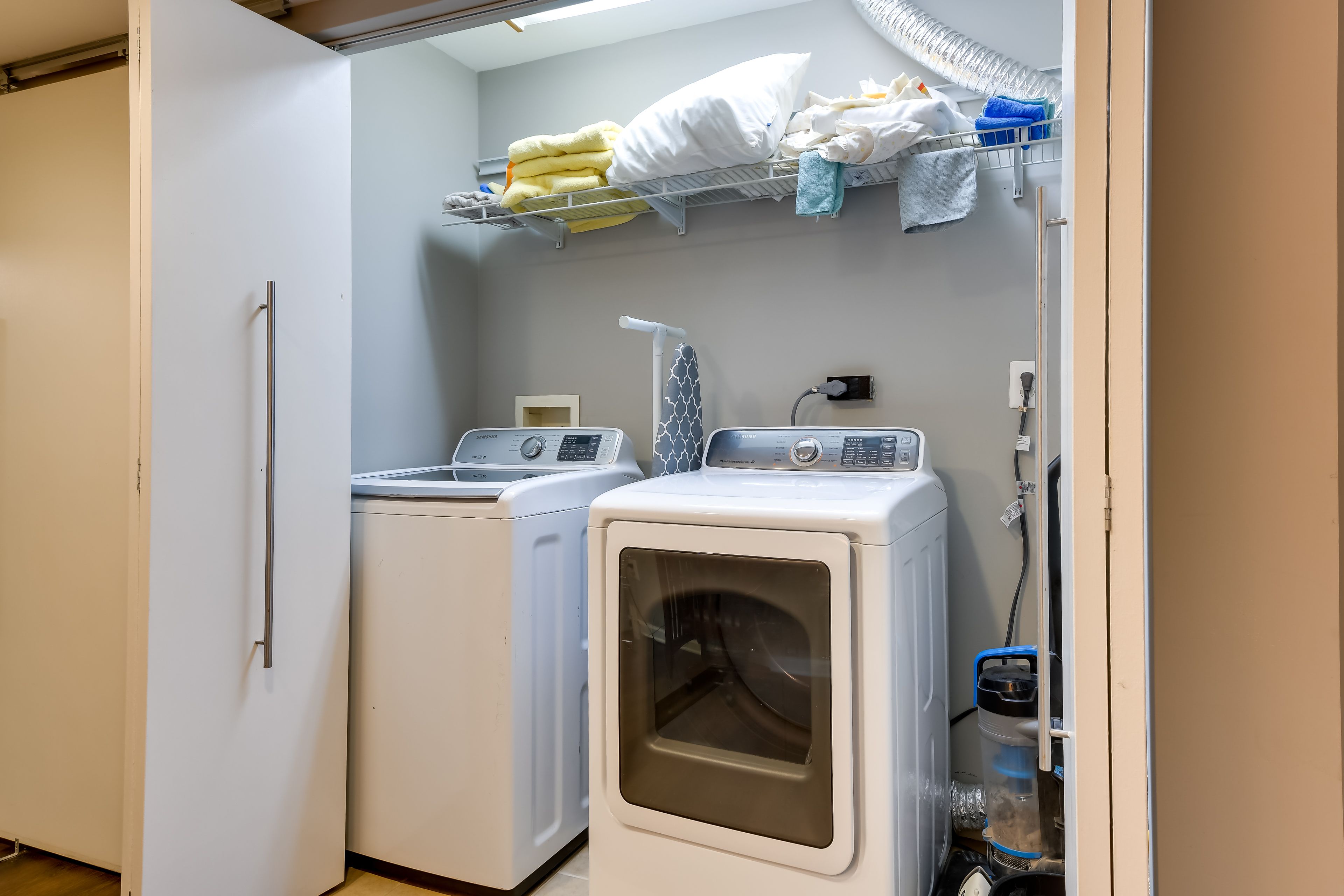 Laundry Closet | Washer + Dryer