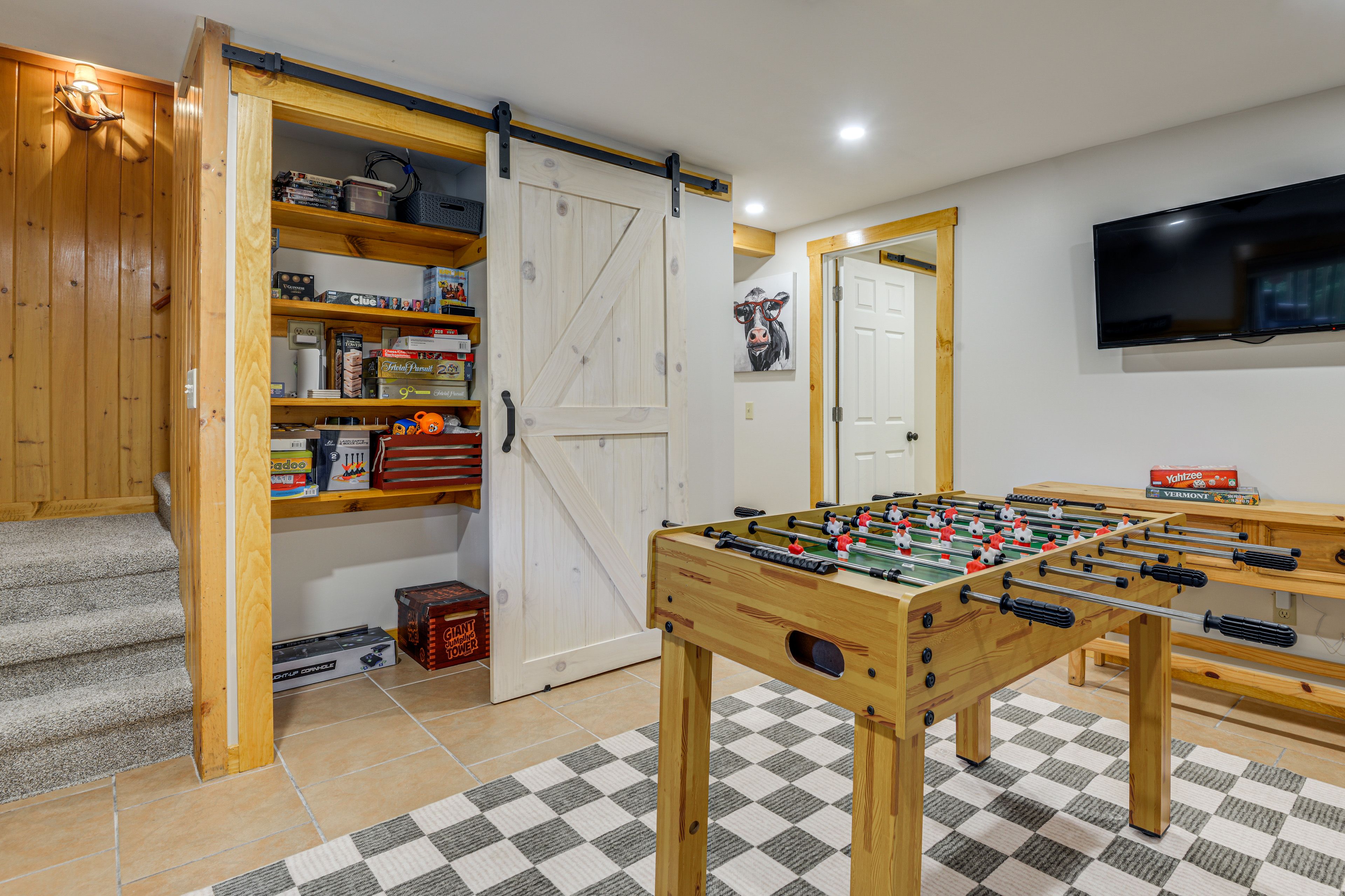Basement Common Area | Game Room