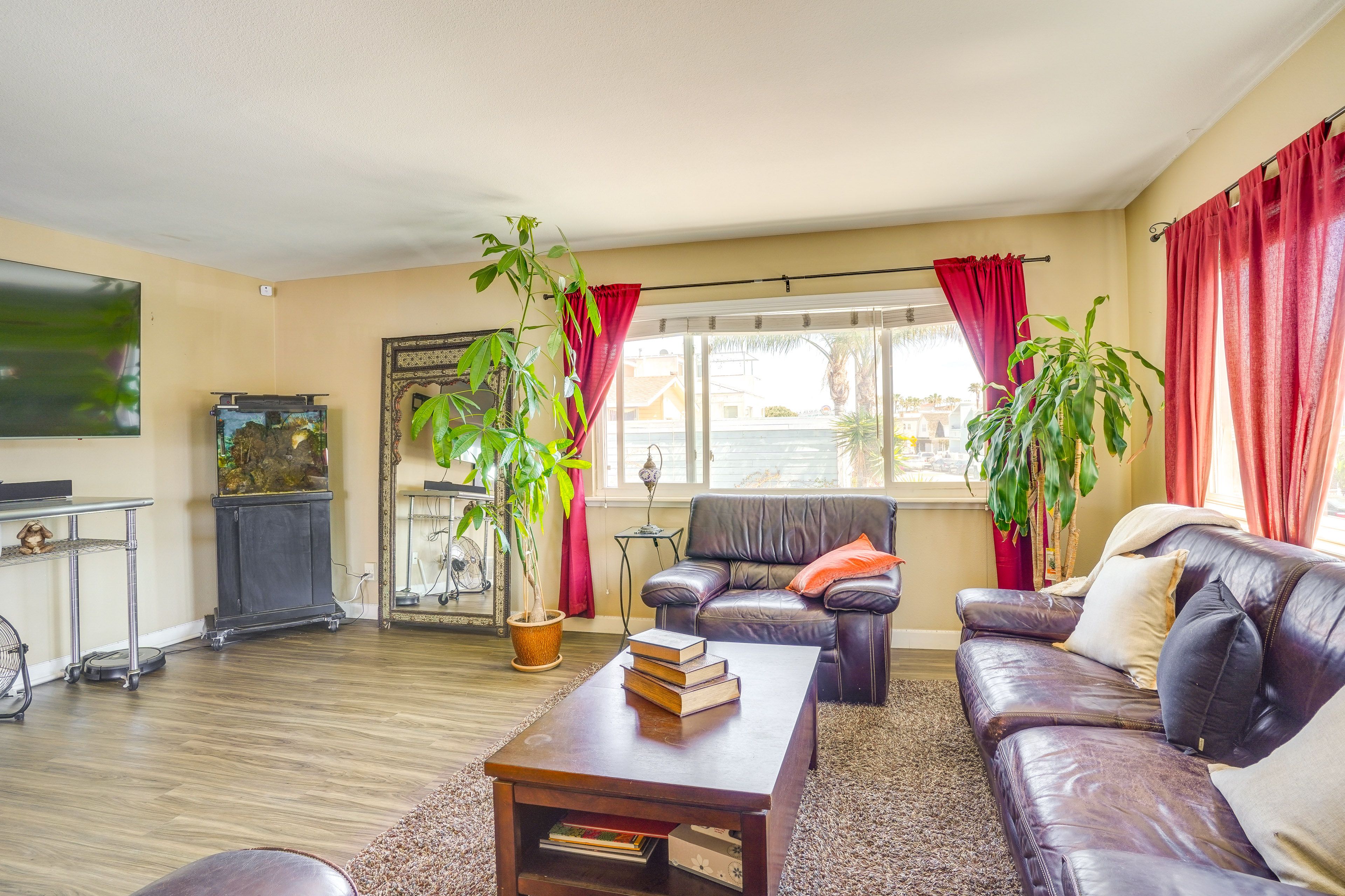 Living Room | Main Floor | Window A/C Units | Smart TV