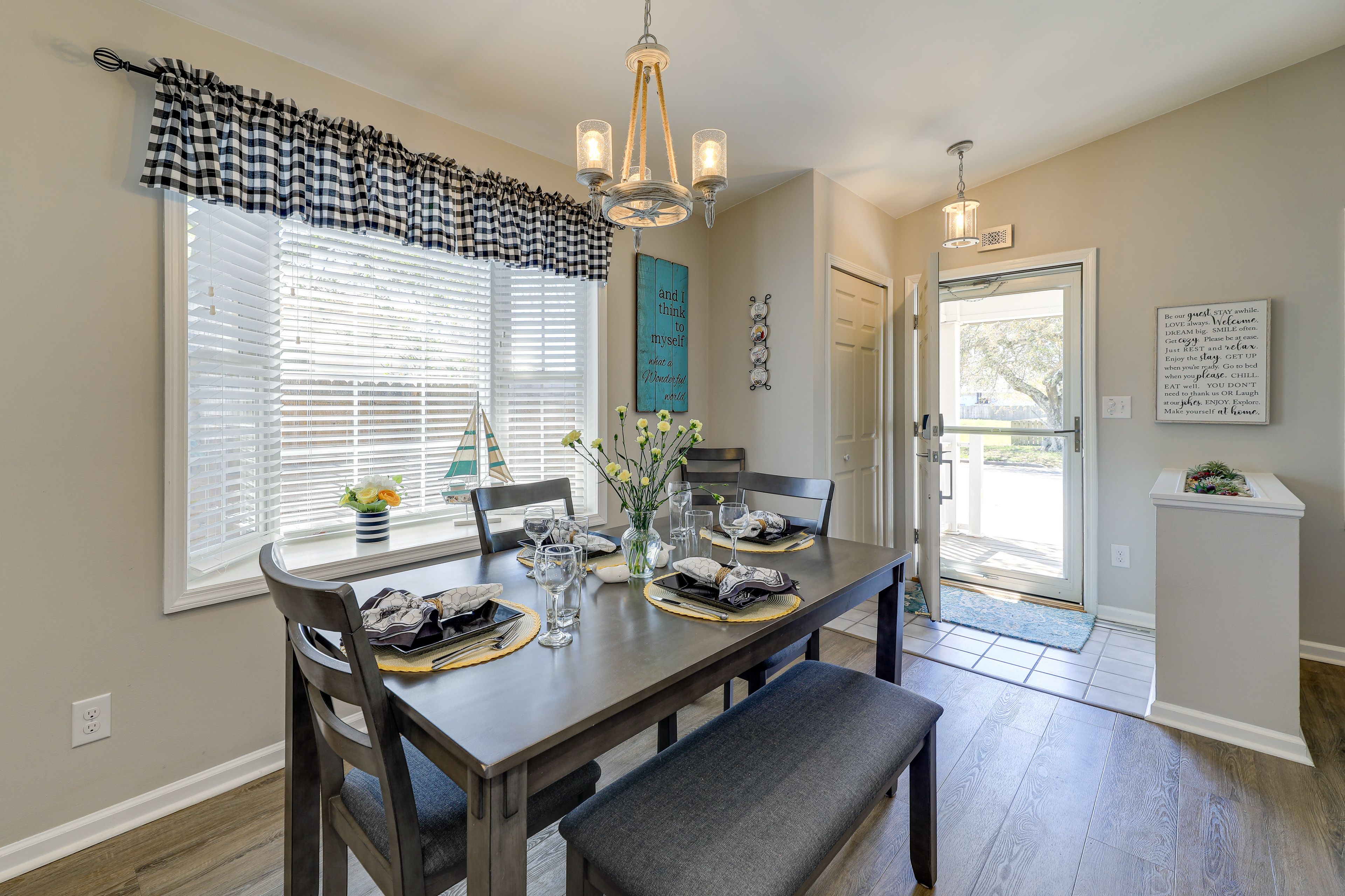 Dining Area | Main Level | Dishware + Flatware