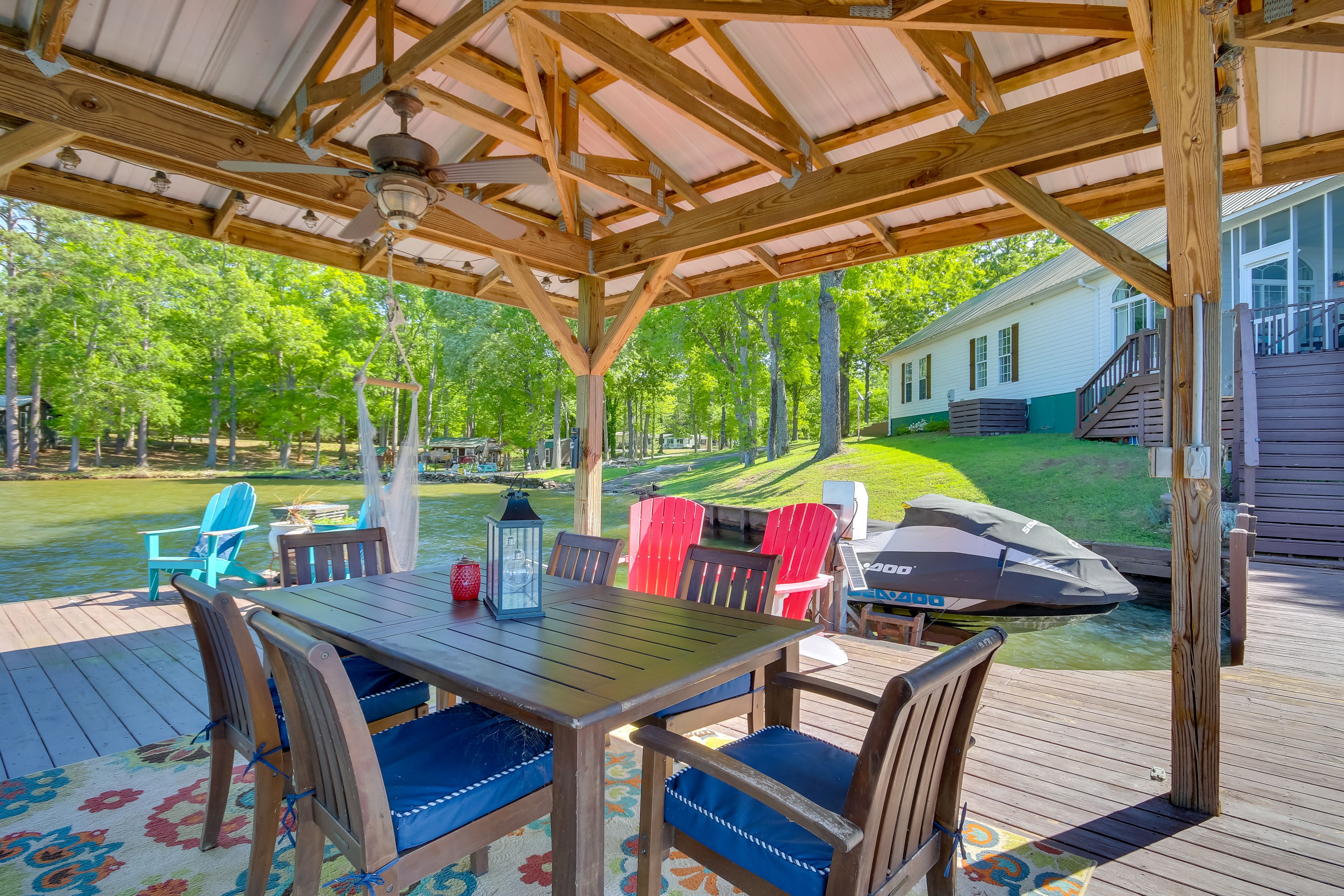Boat Dock | Greenwood Lake Access | Cabana | Boat Lift Unavailable