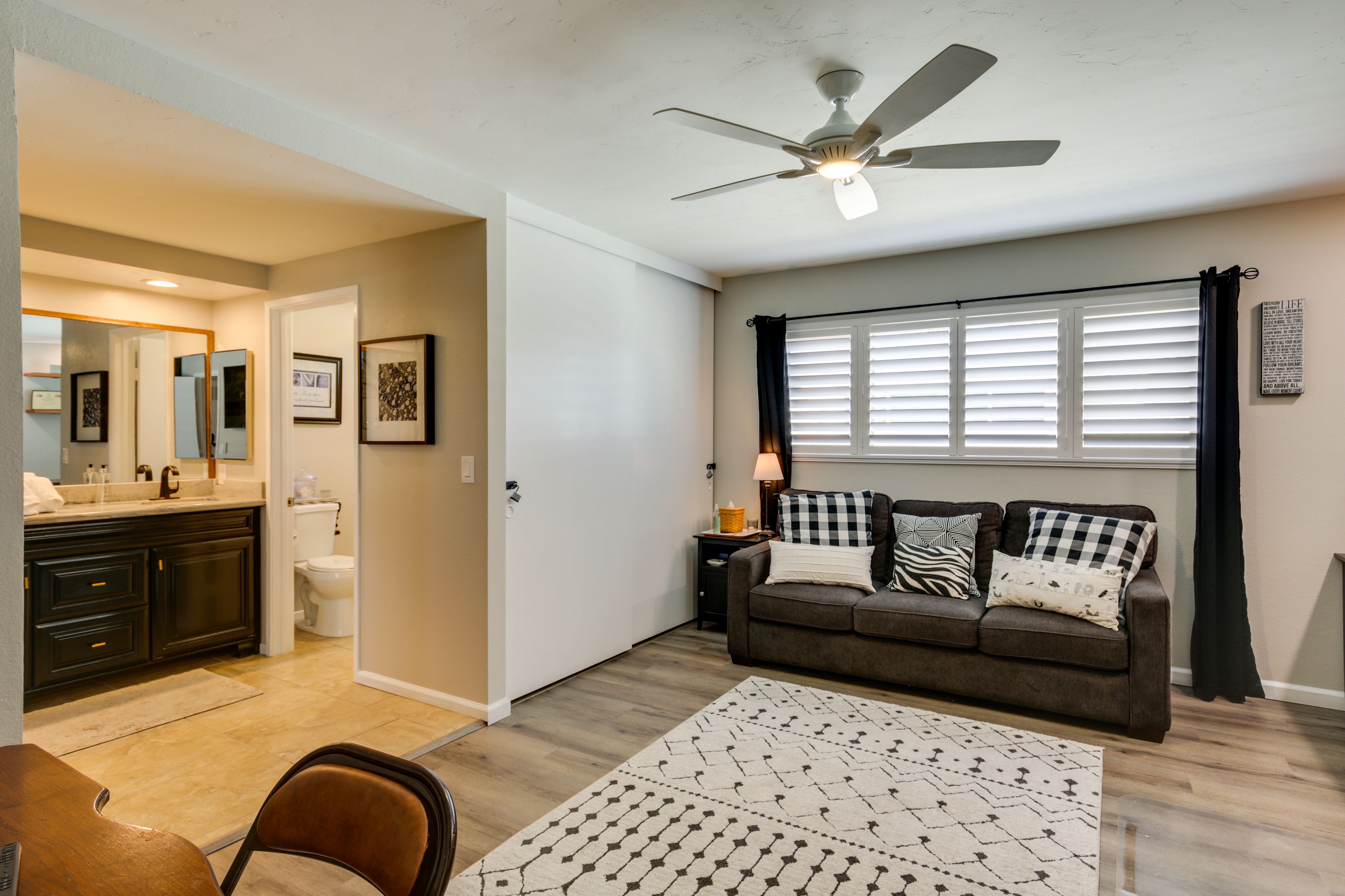 Bedroom 2 | Queen Sleeper Sofa | En-Suite Bathroom | 2nd Floor