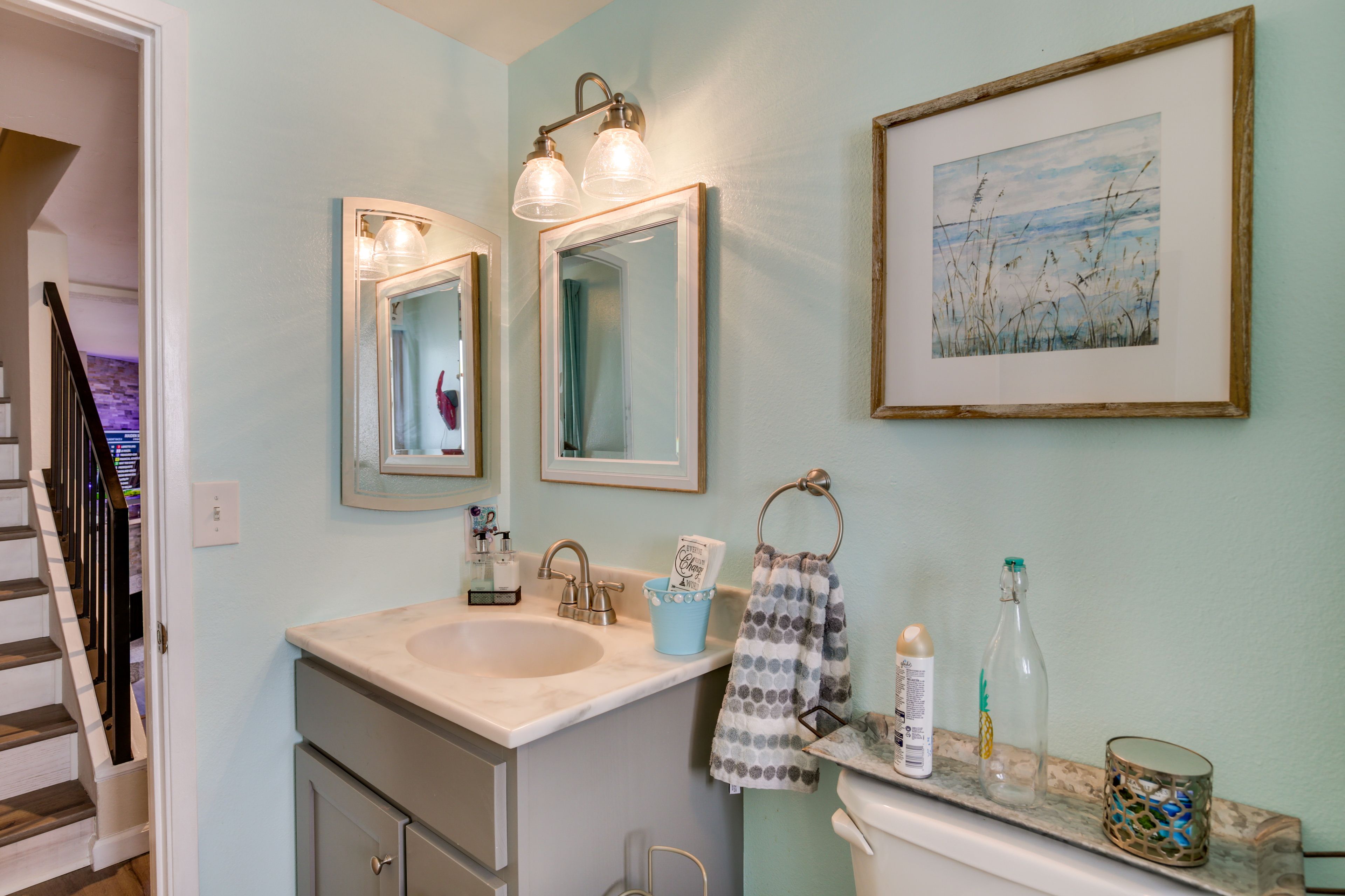 Half Bathroom | In-Unit Laundry