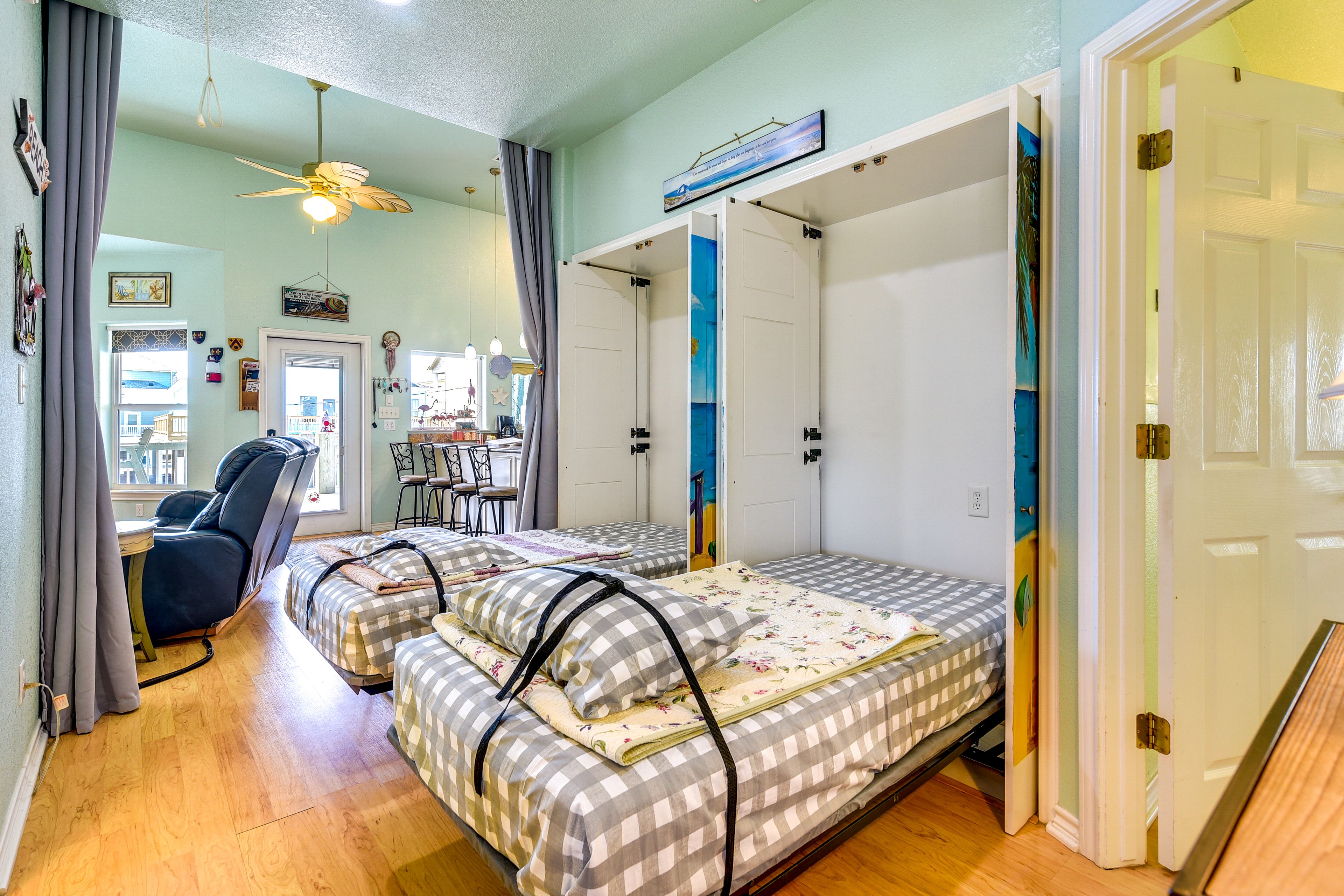 Sleeping Nook | Main Level | 2 Twin Murphy Beds