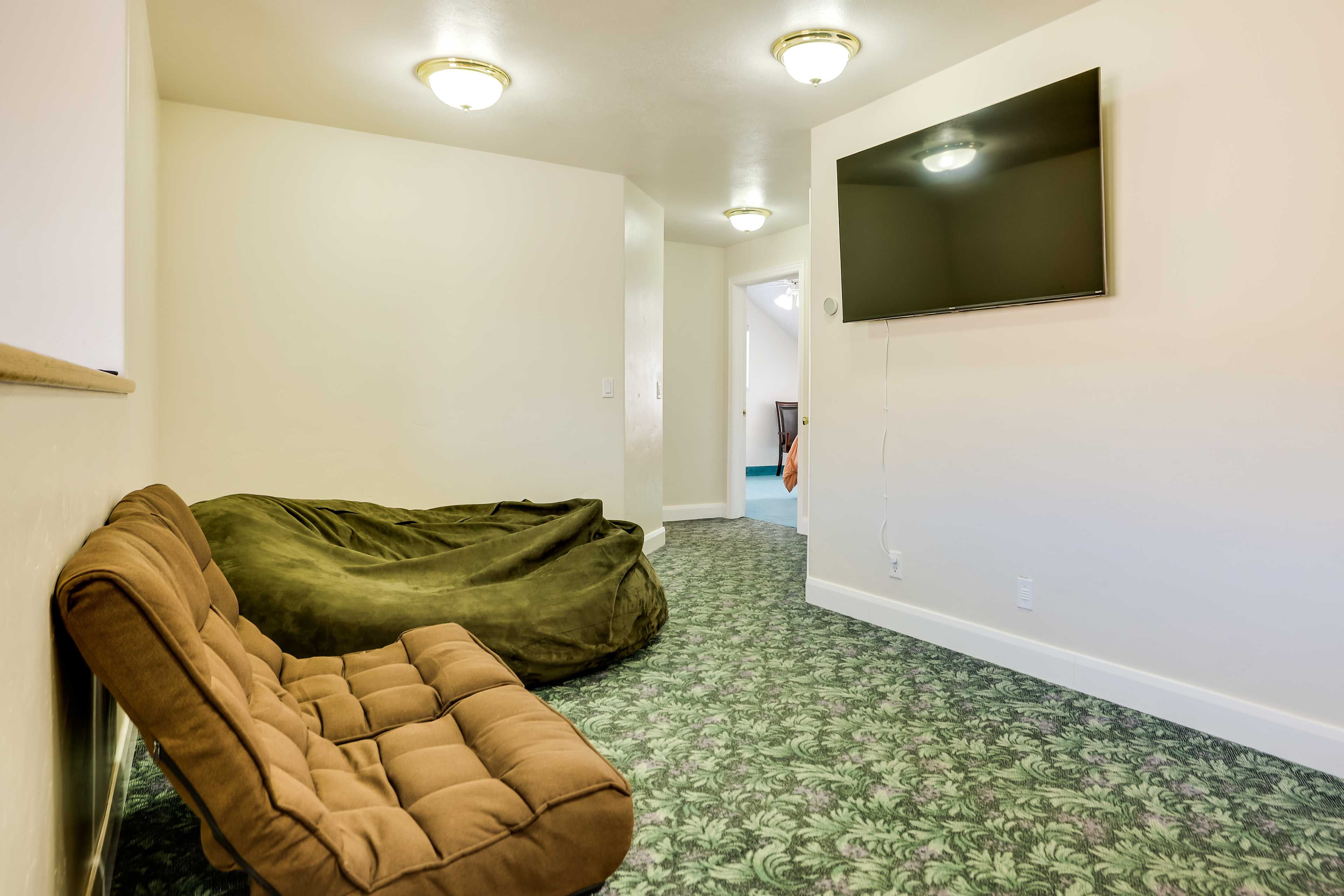 Lofted Media Room