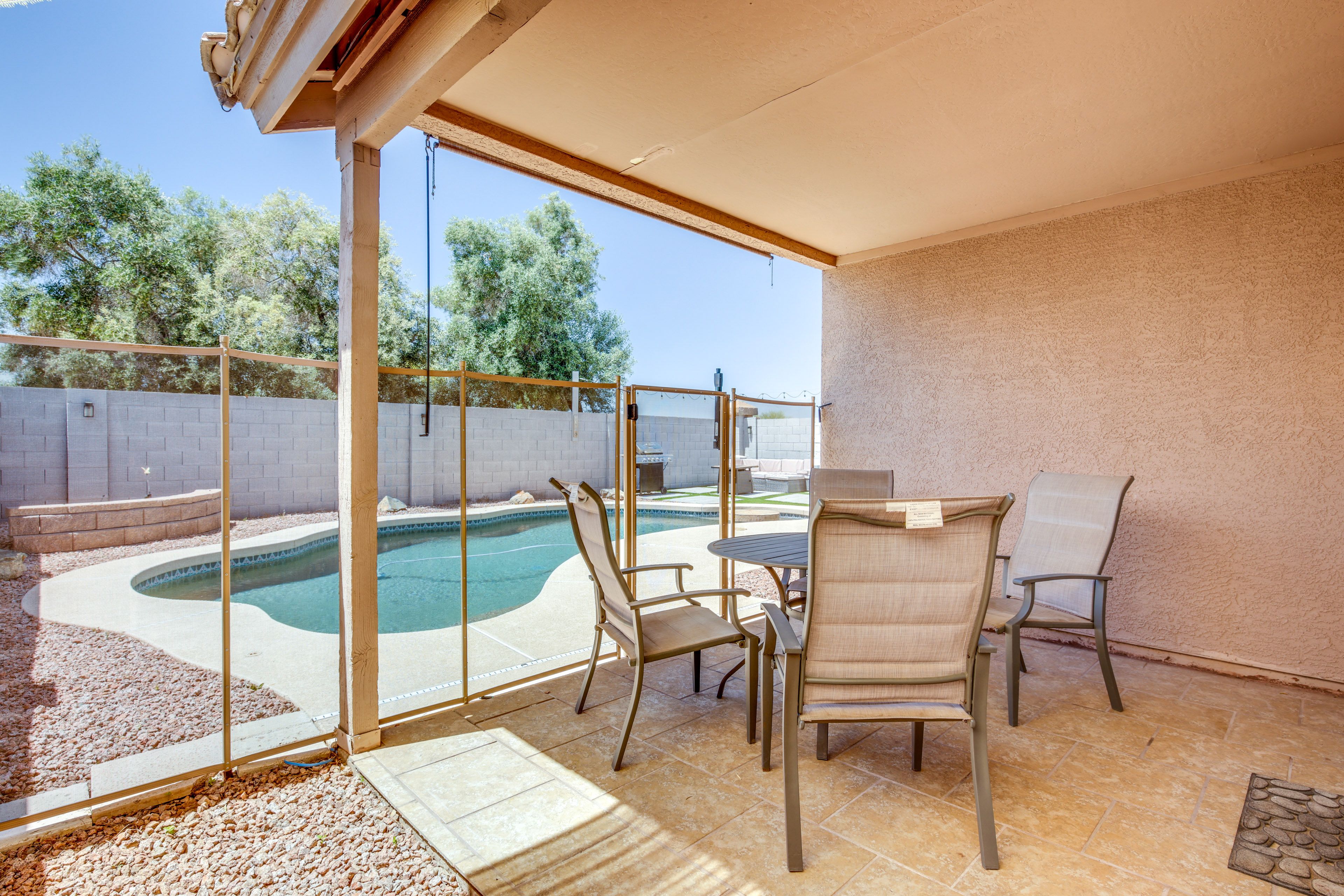 Covered Patio | Dining Area