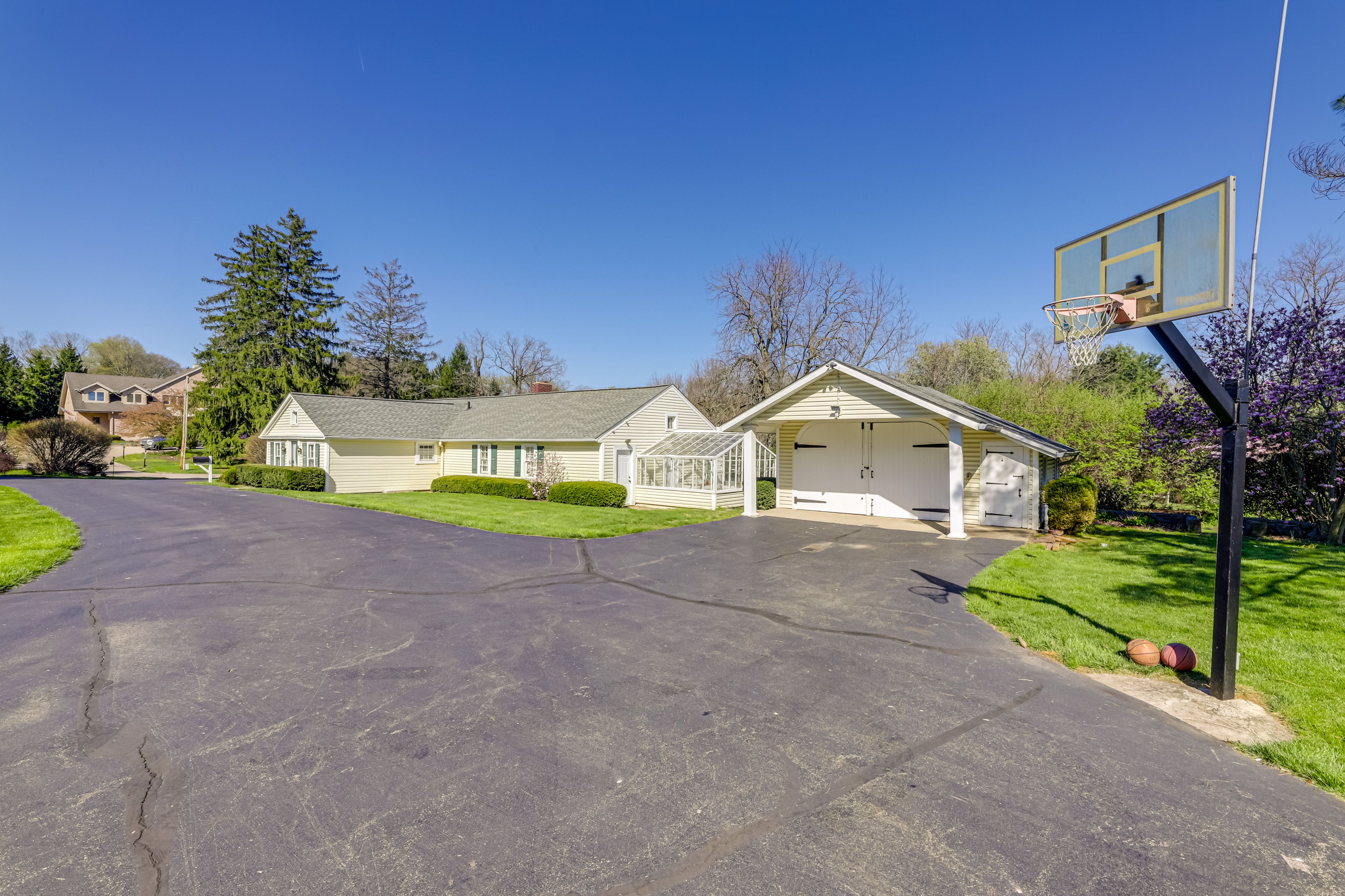 Shared Basketball Hoop