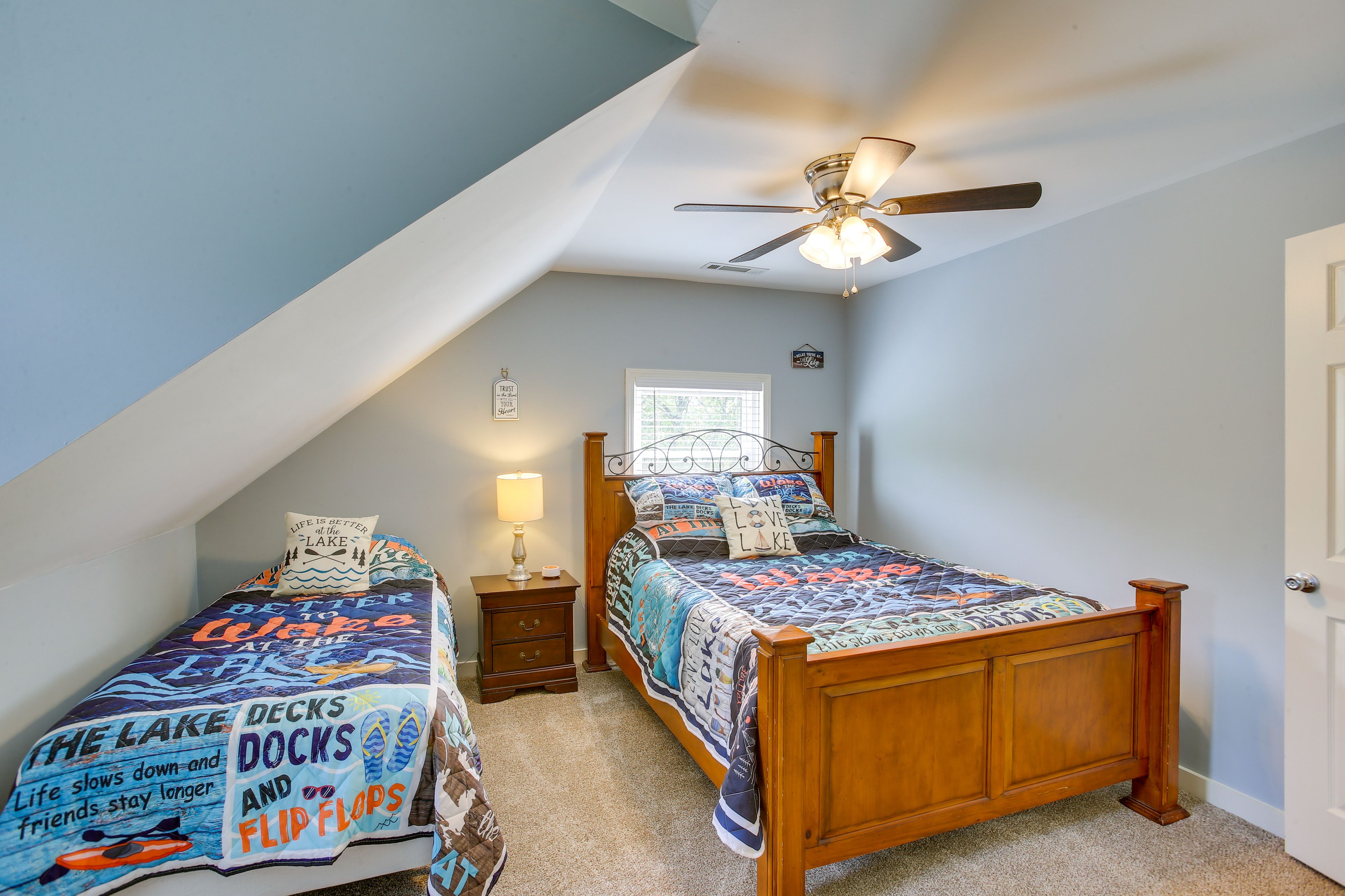 Bedroom 4 | Queen Bed | Twin Bed